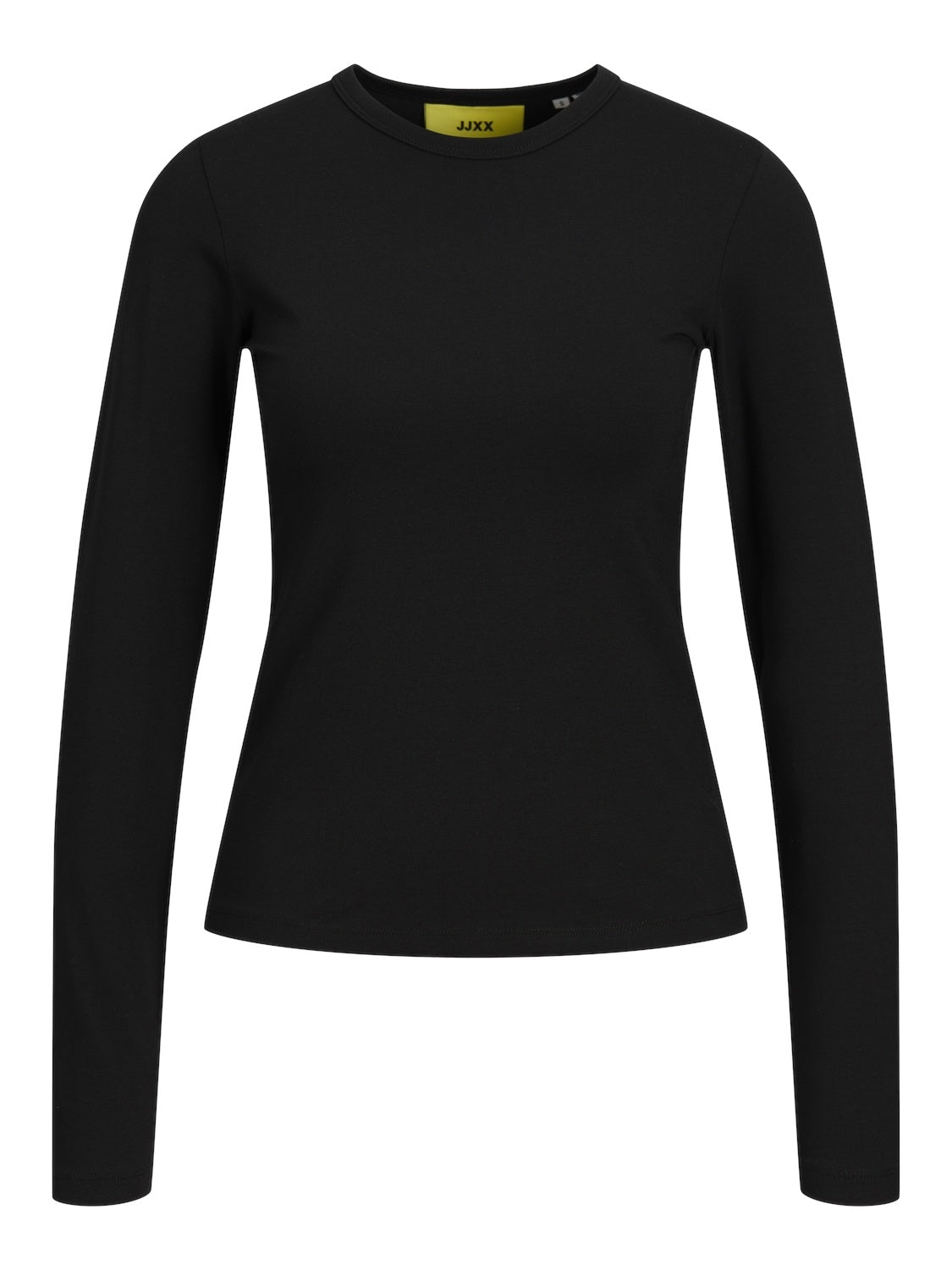 T-shirt uni manches longues JXCELINE GIGI - Noir