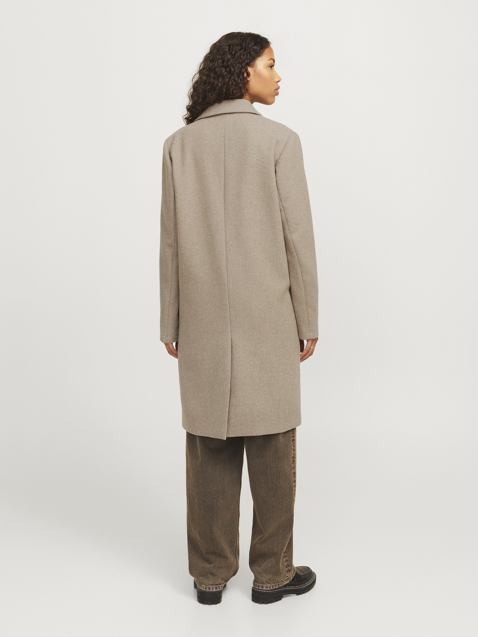 JXEMMA MID COAT - FEATHER GRAY