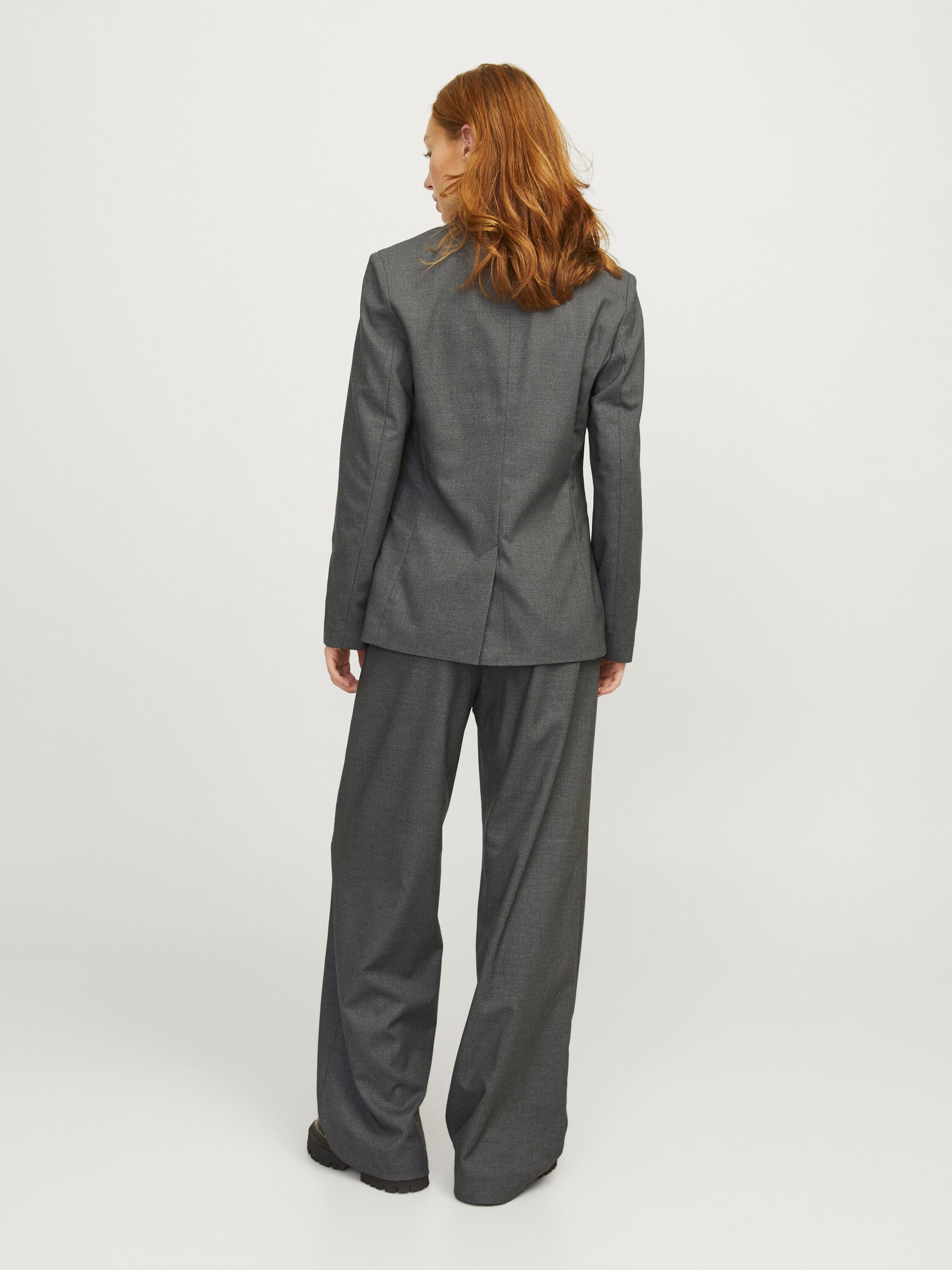 JXELLIS MIA BLAZER - DARK GREY MELANGE