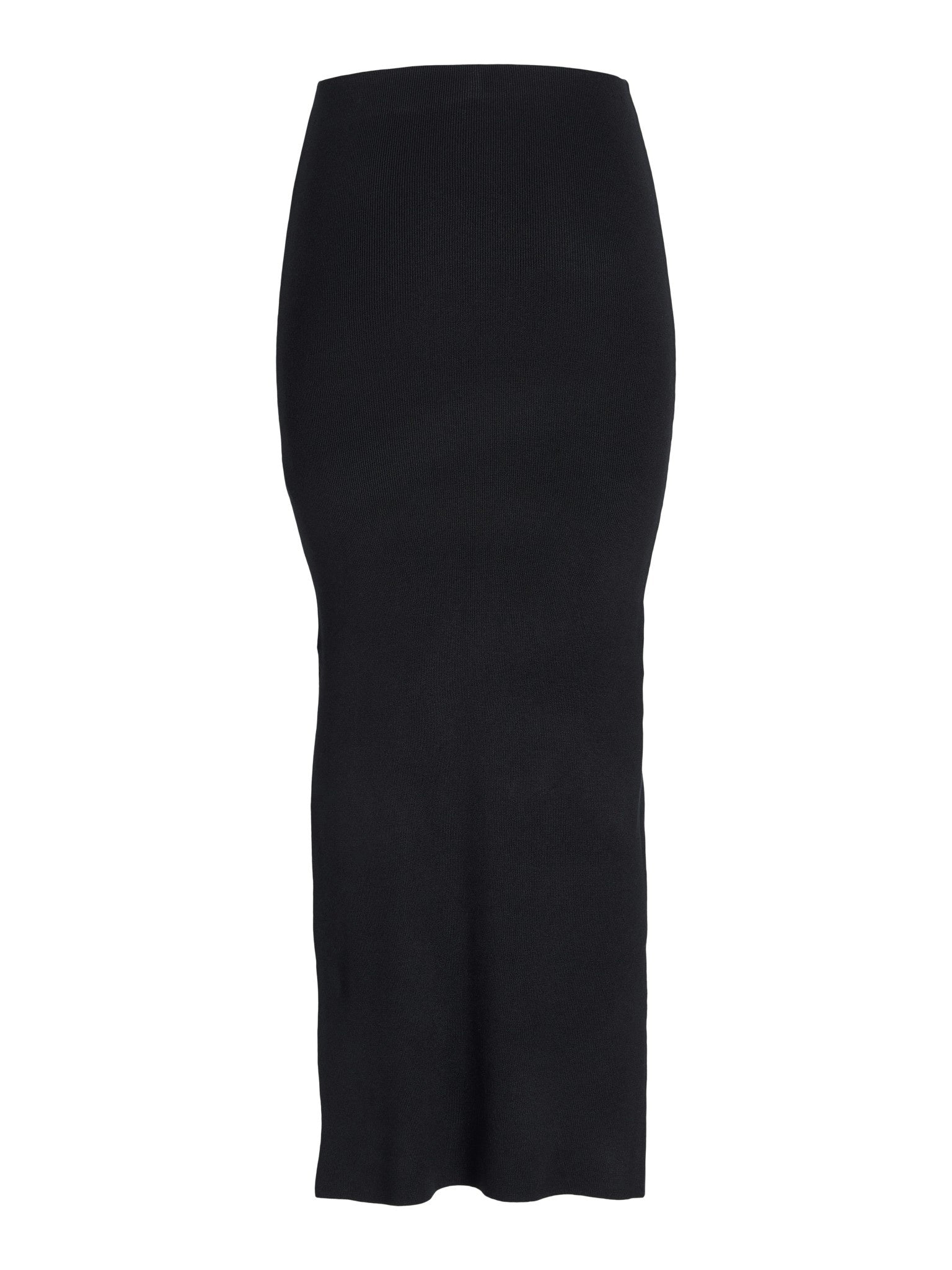 JXDAHLIA LONG SKIRT KNIT - BLACK