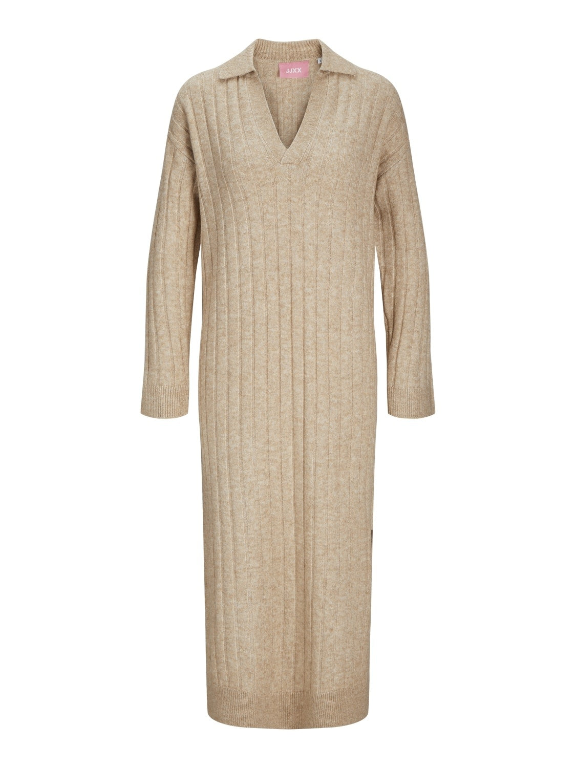 JXOZZY DIVERSE POLO NECK DRESS - PEYOTE