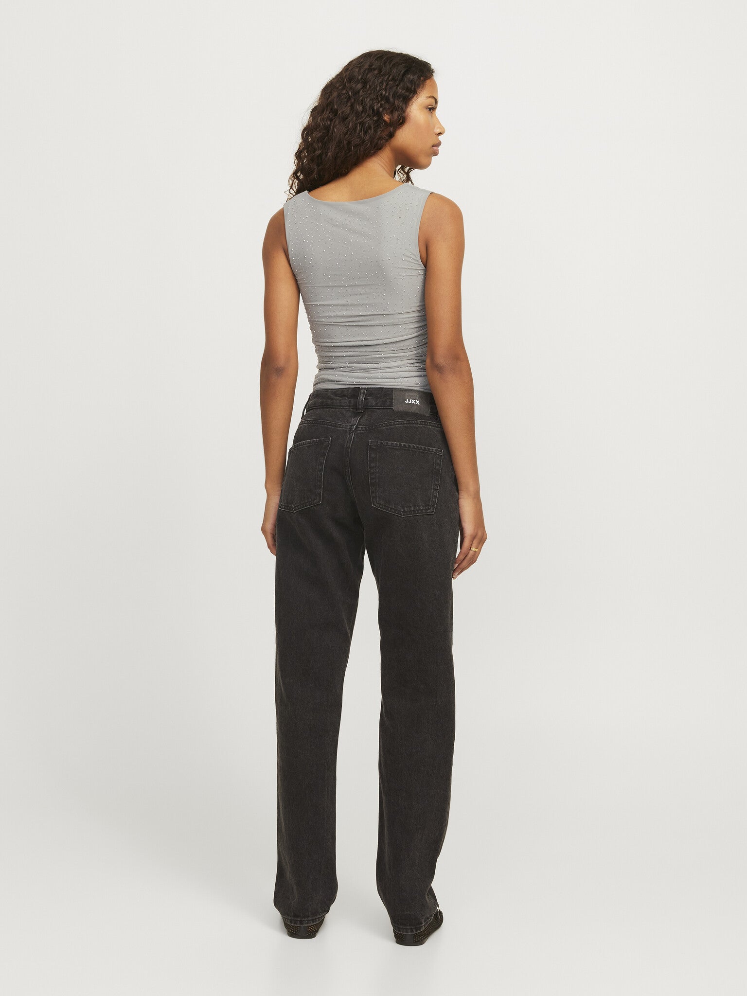 JXKIA SHINE REVERSIBLE TOP - GRAY