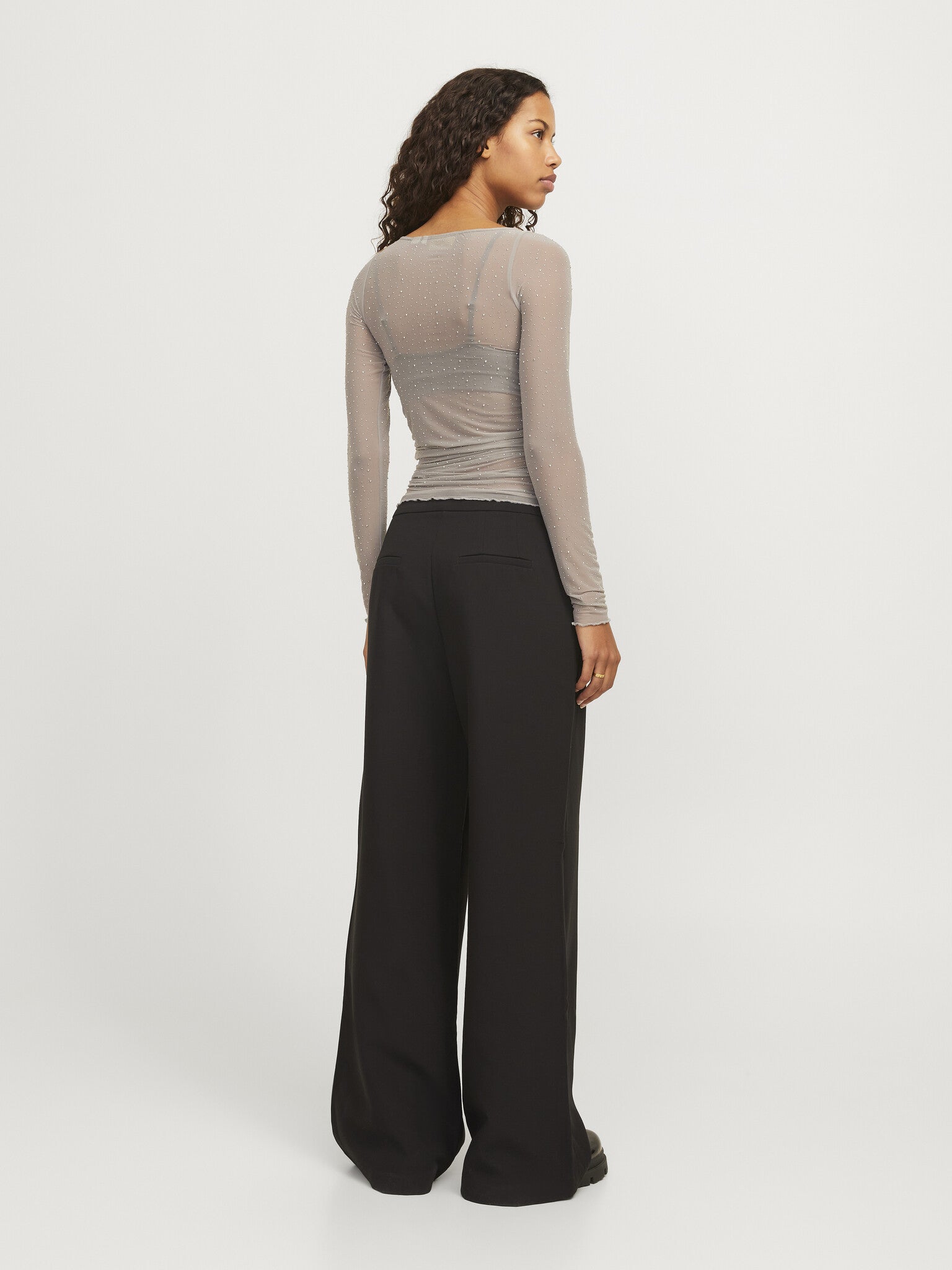 JXKIA LS SHINE TOP - GRAY