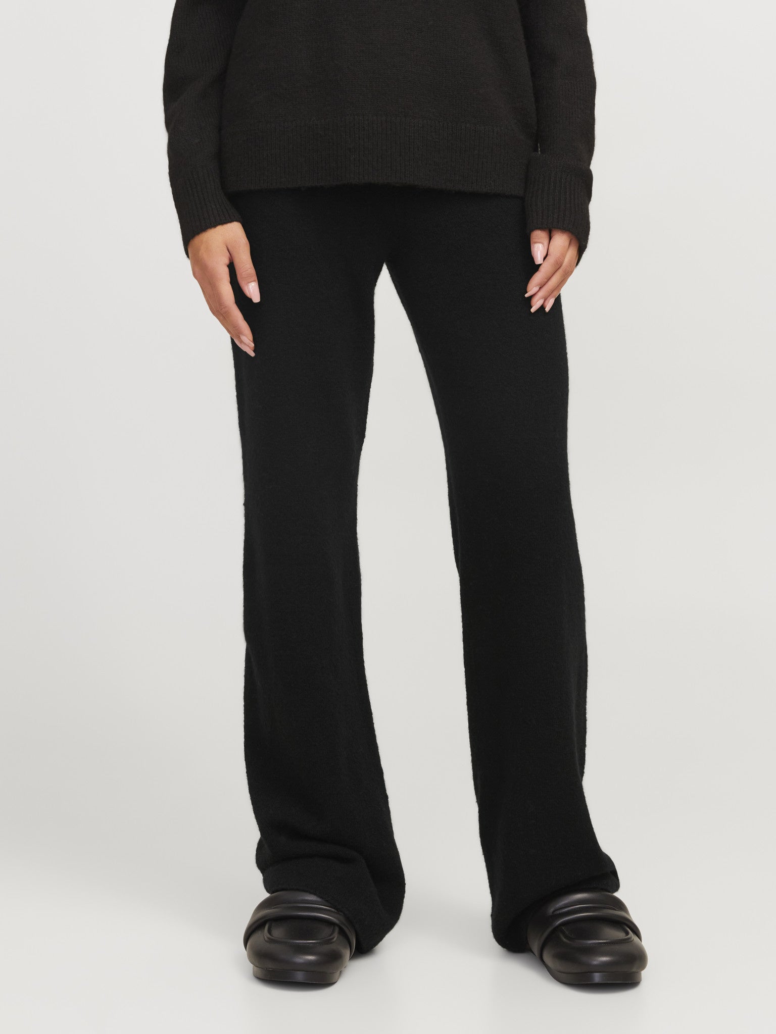 JXMIRELLA PANT KNIT - BLACK