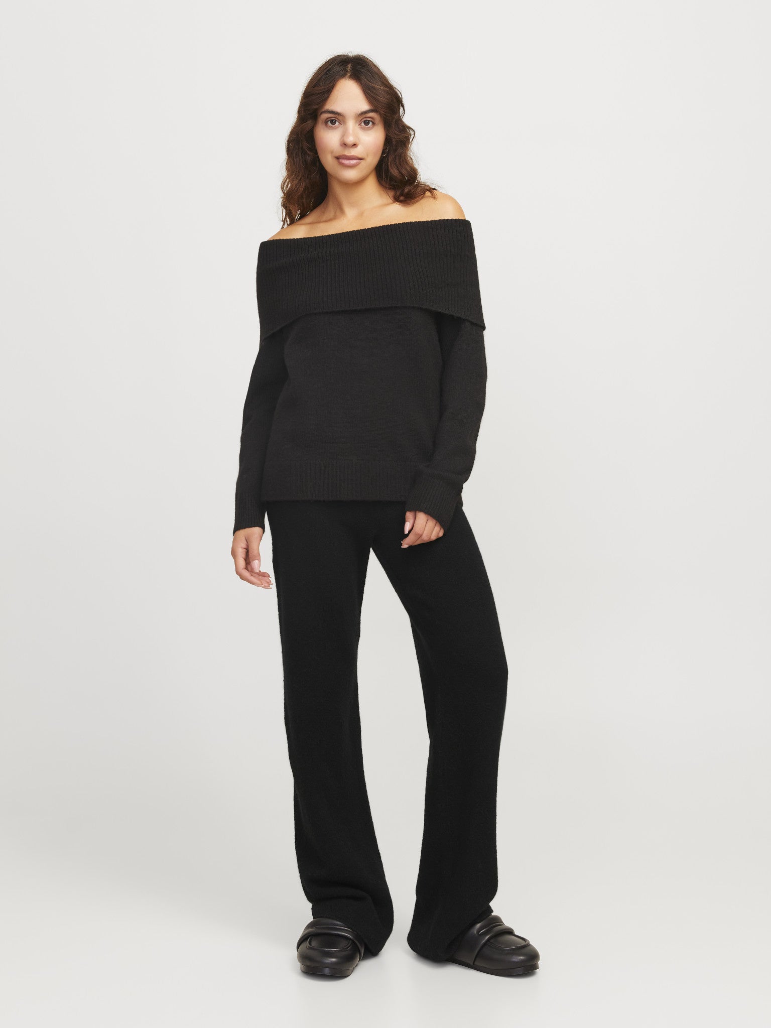 JXMIRELLA PANT KNIT - BLACK