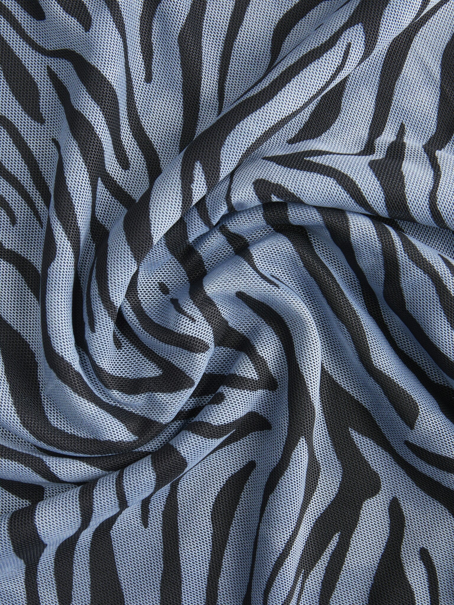JXMINNA MESH LS DRESS AOPZEBRA