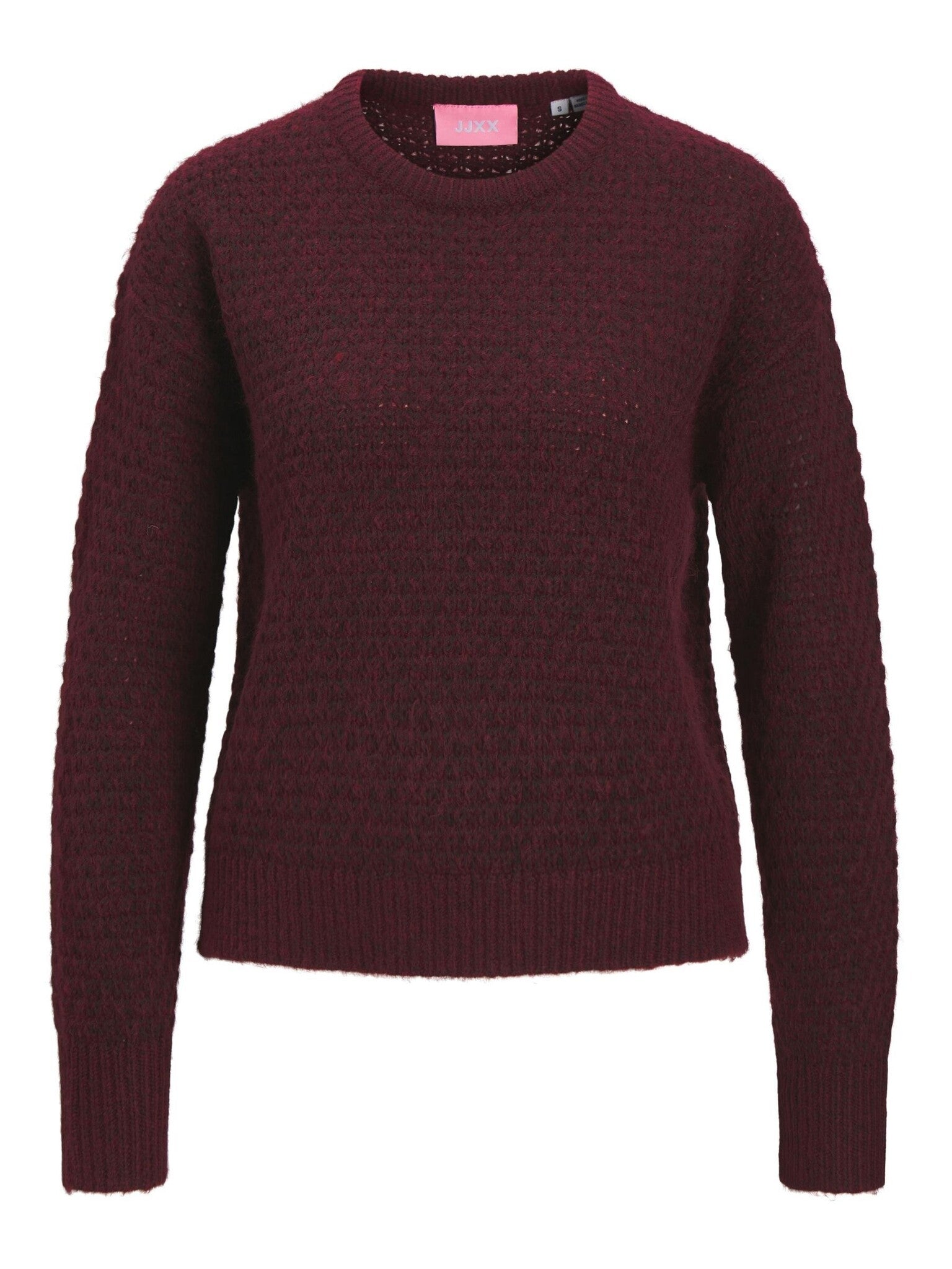 JXMILLY CREW NECK KNIT - CABARNET