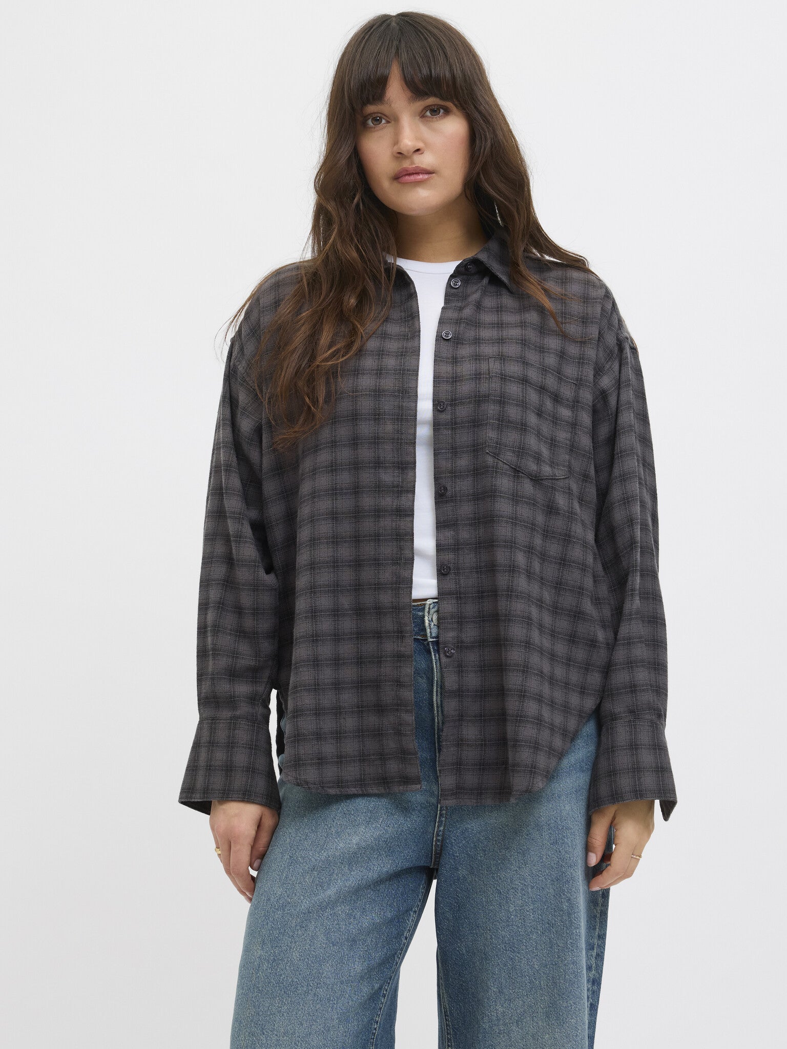 JXJAMIE FLANNEL SHIRT - PAVEMENT CHECKS