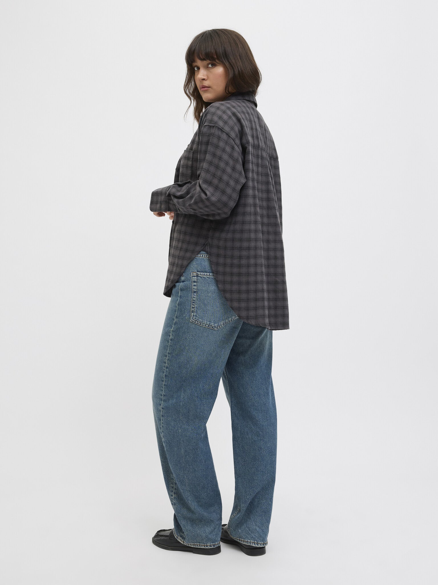 JXJAMIE FLANNEL SHIRT - PAVEMENT CHECKS