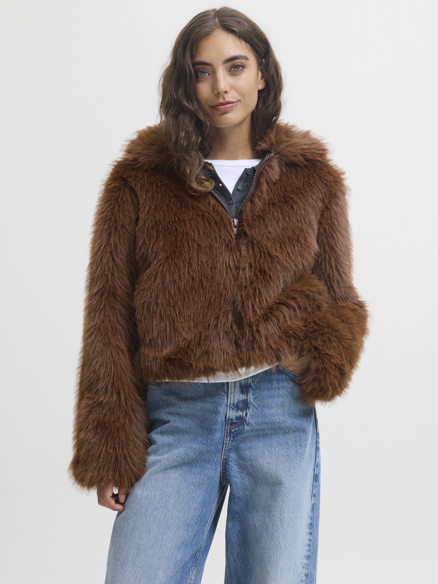 JXTANIA JACKET - BRUINE LENTIL