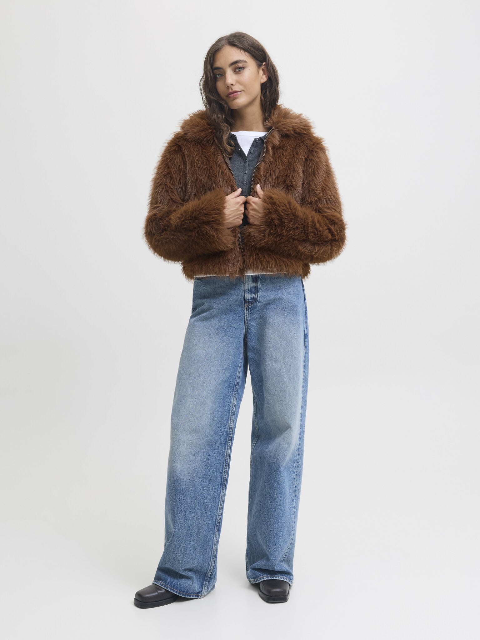 JXTANIA JACKET - BRUINE LENTIL