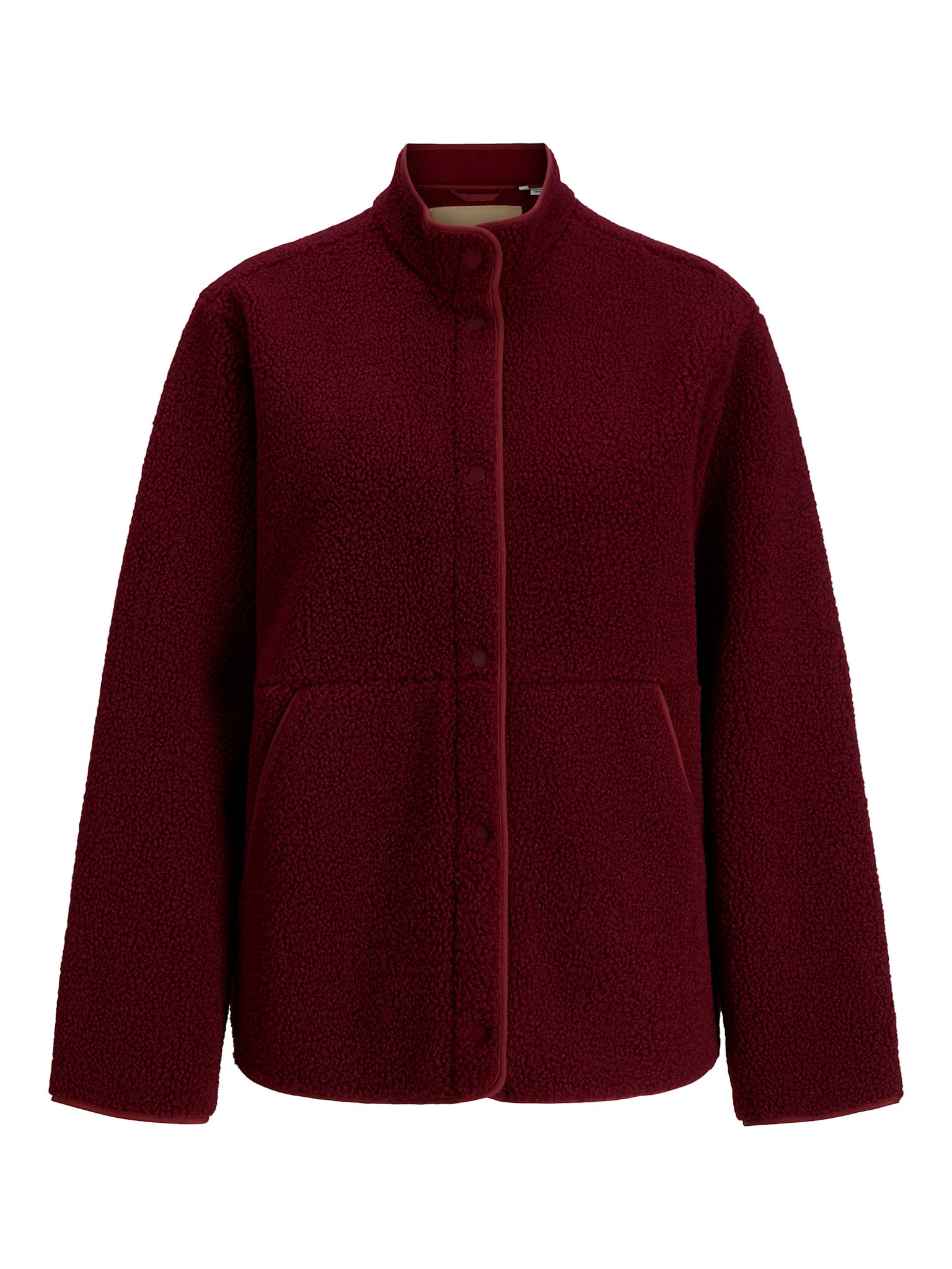 JXVERA TEDDYJACKET - CABERNET