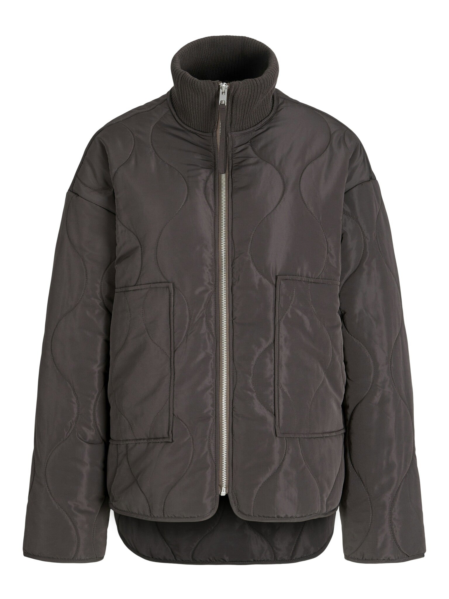 JXSERENA MID QUILTED JACKET - BRACKEN