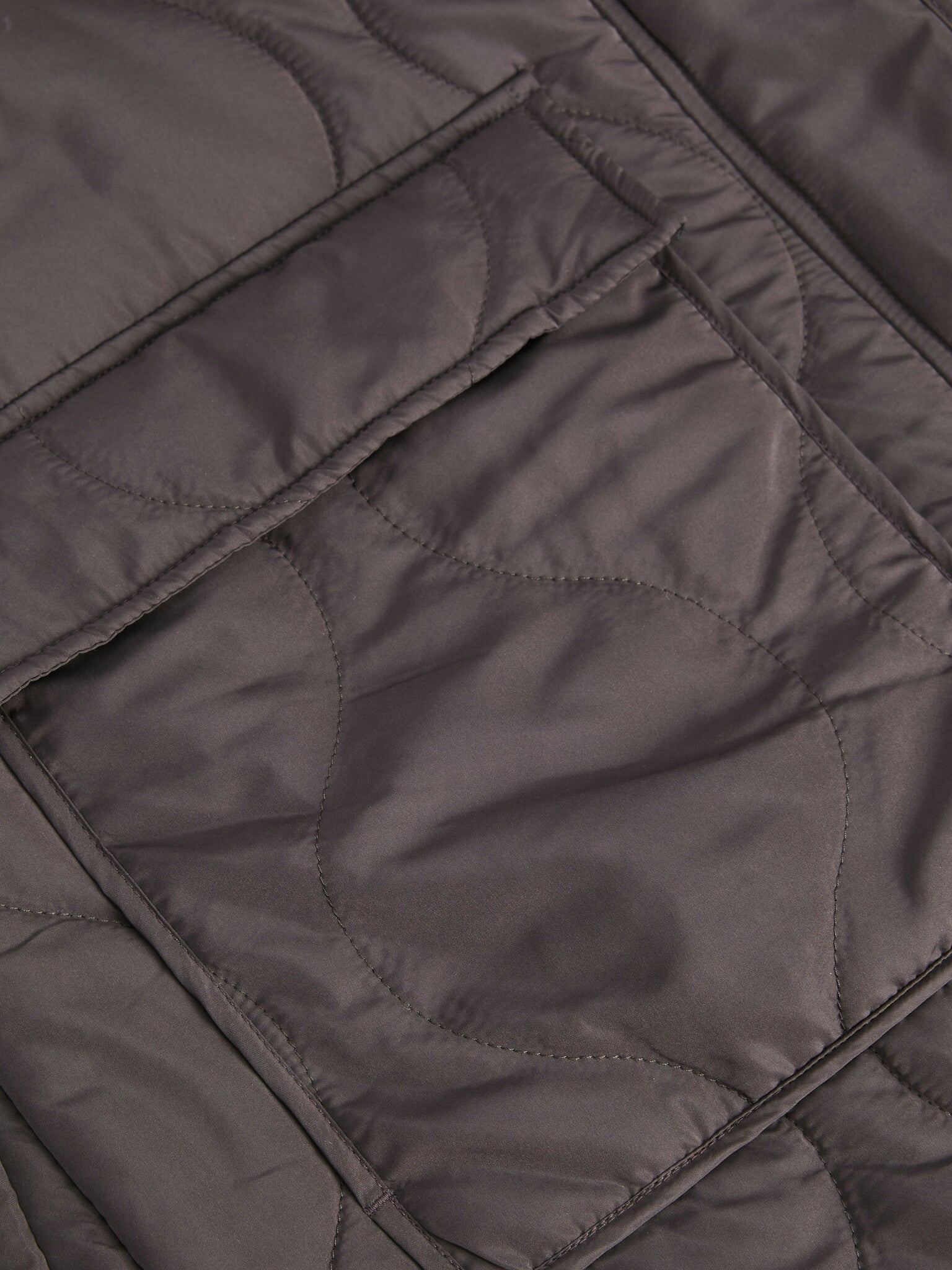 JXSERENA QUILTED COAT - BRACKEN