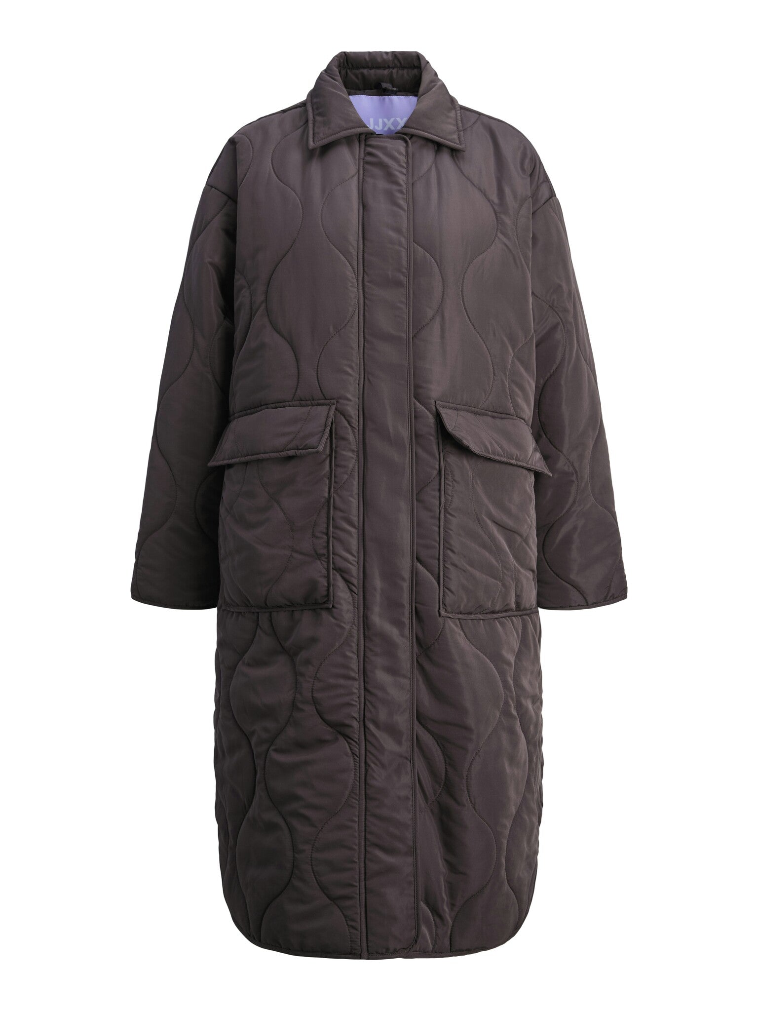 JXSERENA QUILTED COAT - BRACKEN