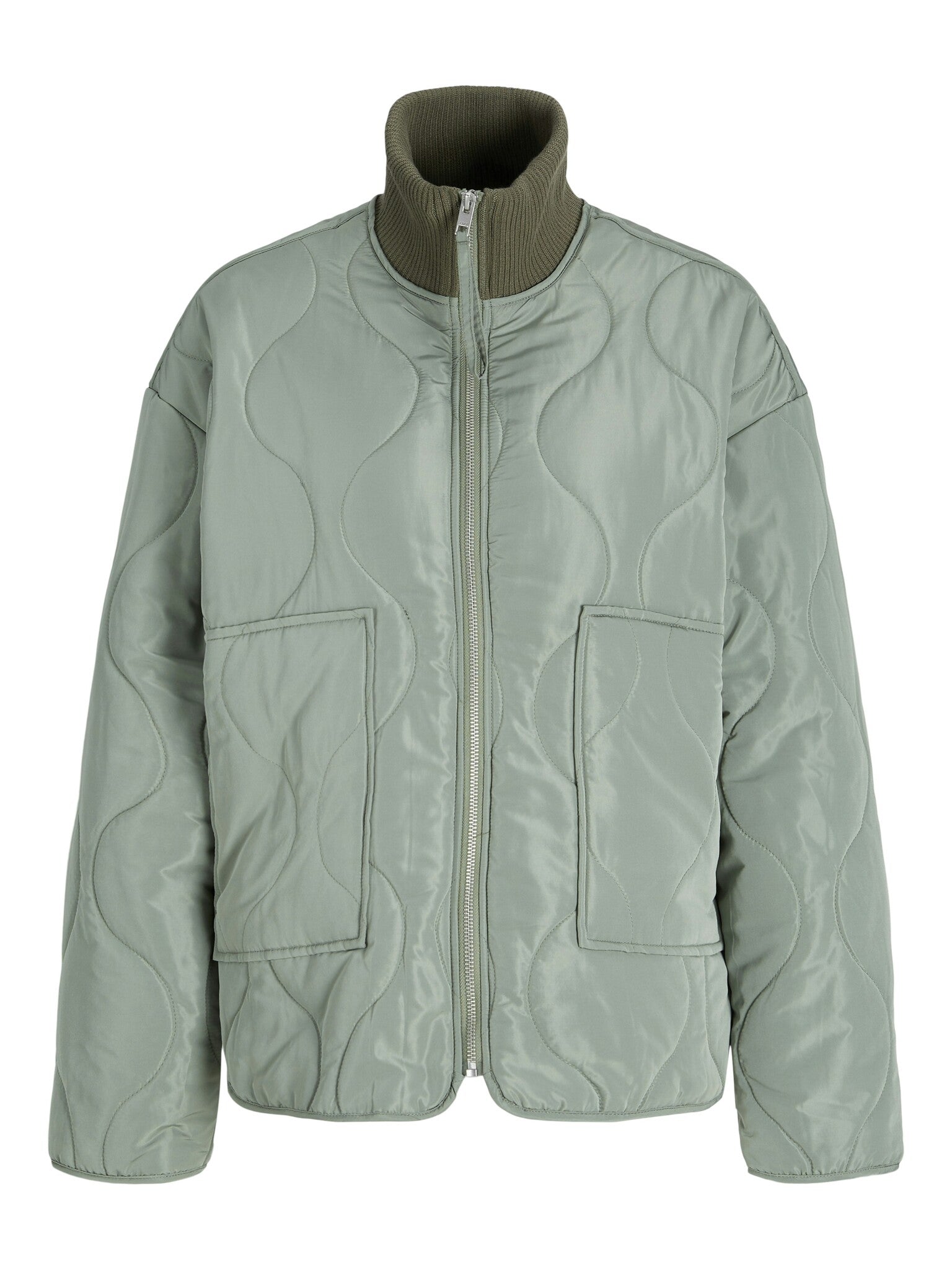 Copy of JXSERENA MID QUILTED JACKET - BRACKEN