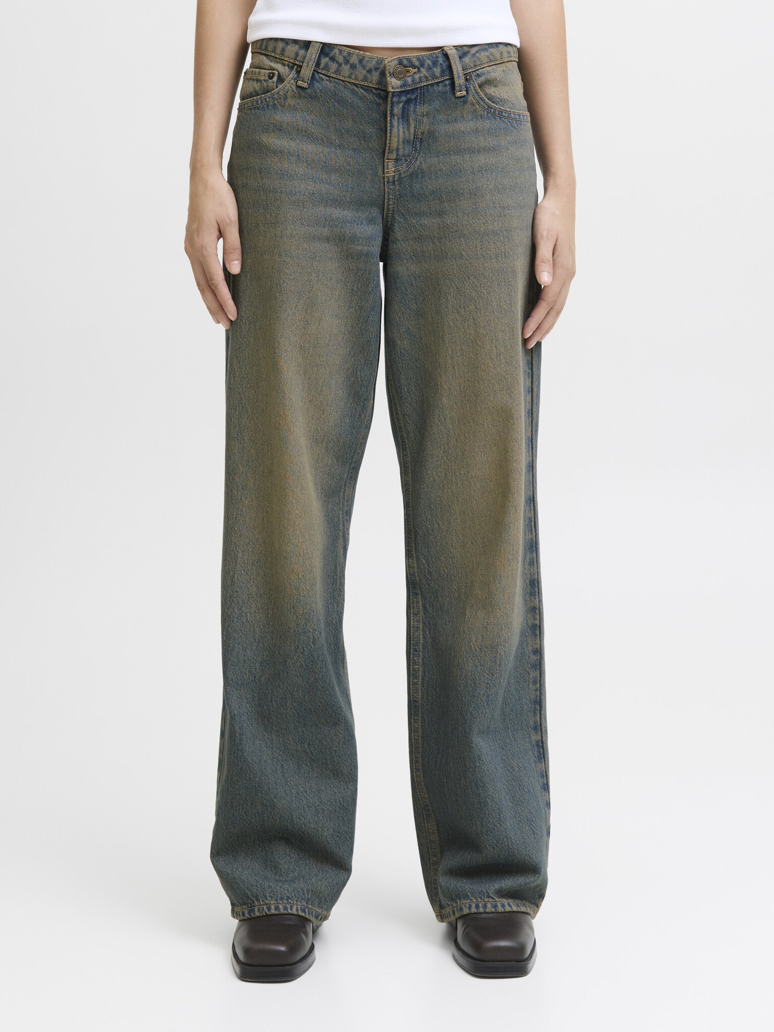 JXPALERMO LOSSE R230 - MED BLAUW DENIM