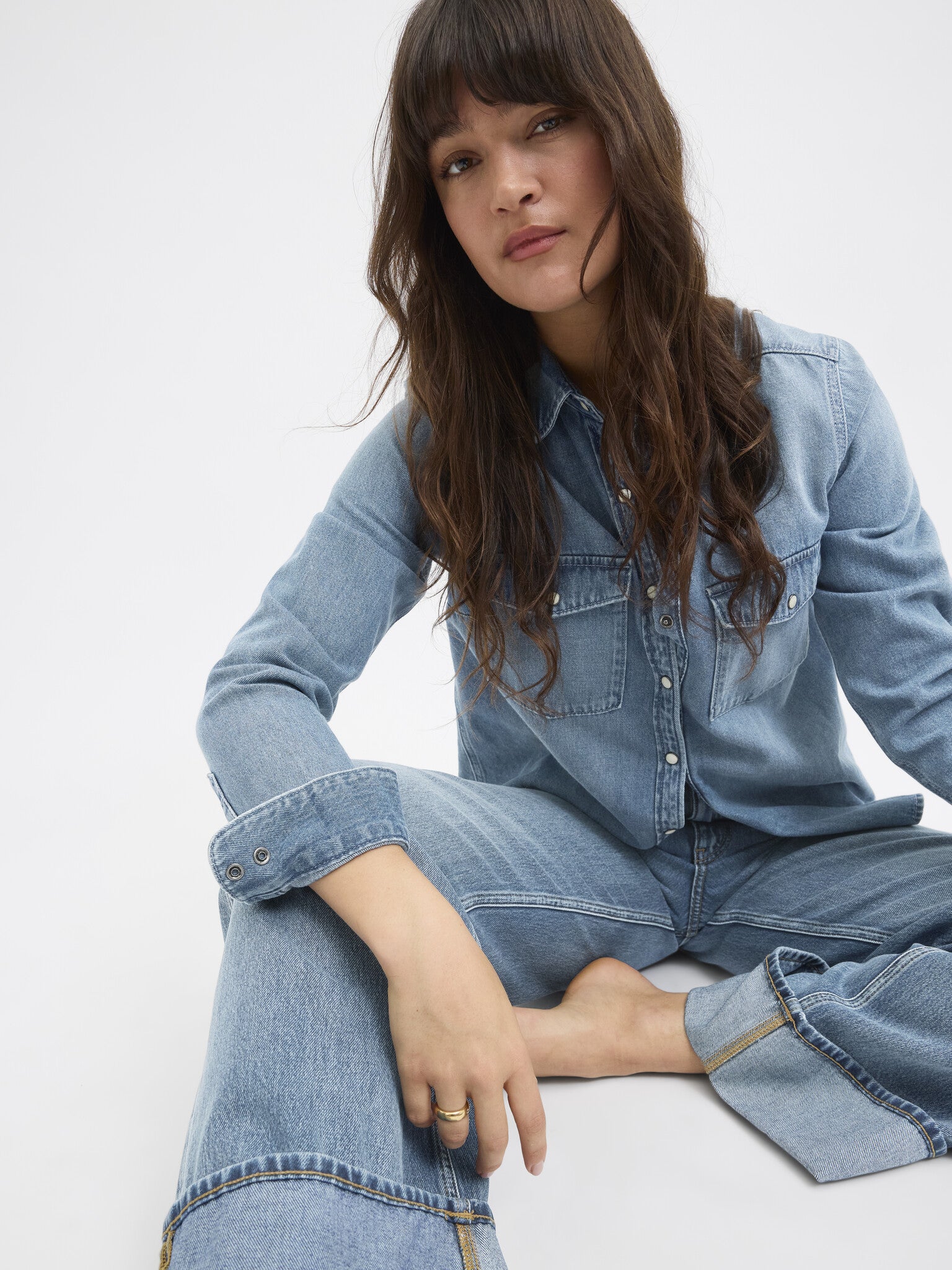 JXTOKYO FOLD R254 - MED BLAUW DENIM