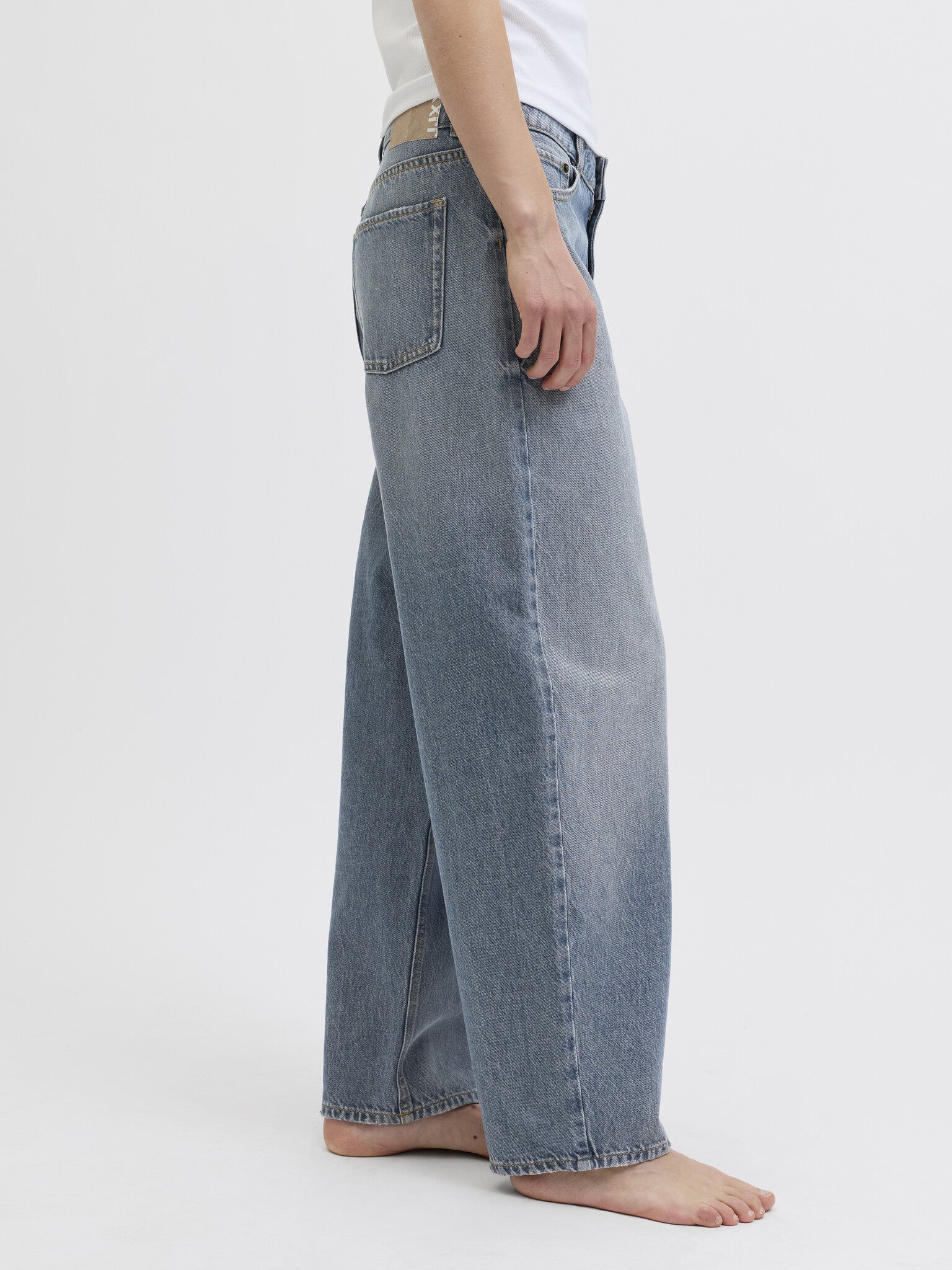 JXFUJI BARREL JEANS - MED BLAUW