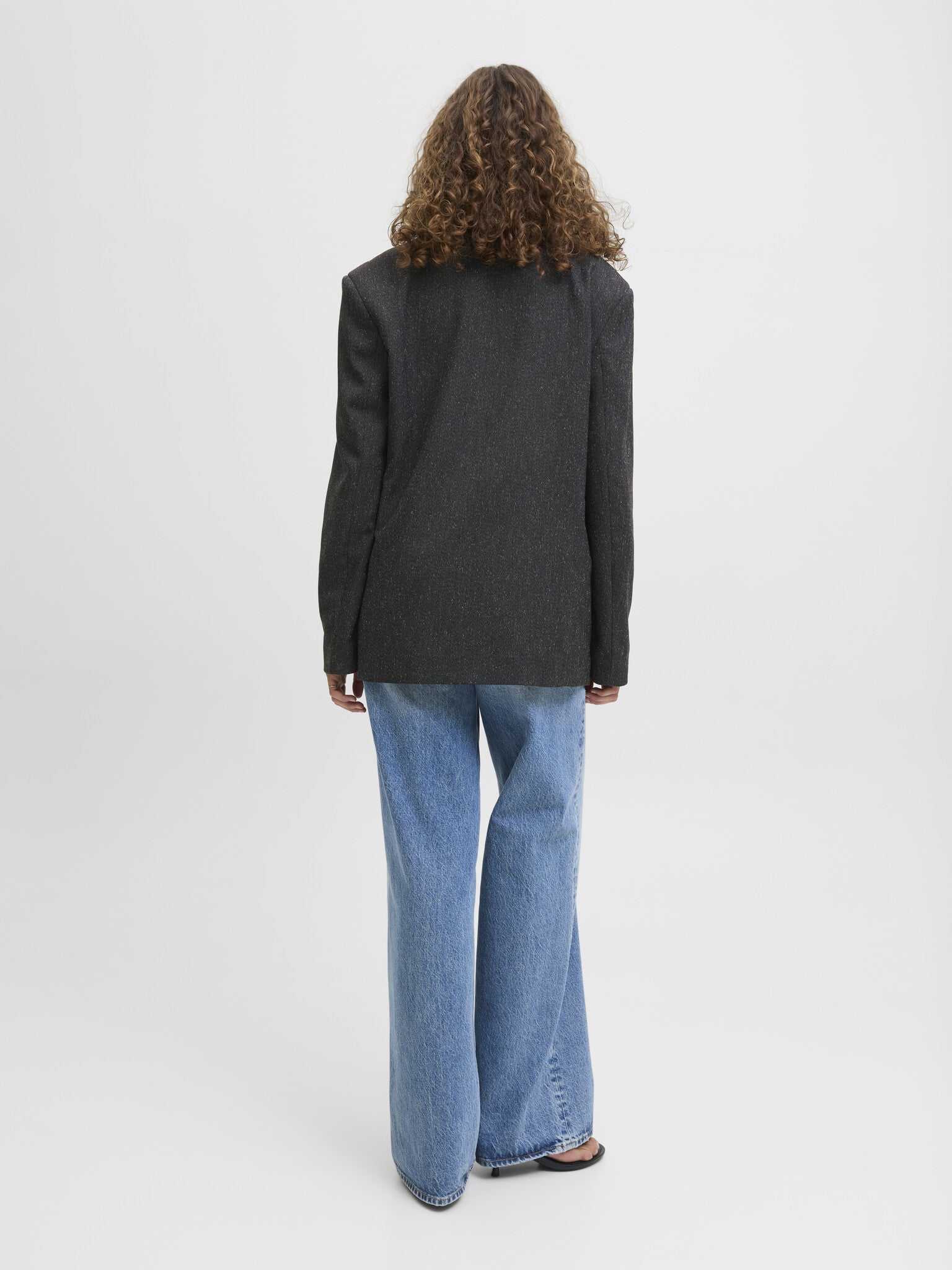 Blazer structuré JXELLIS Boyfriend - Noir