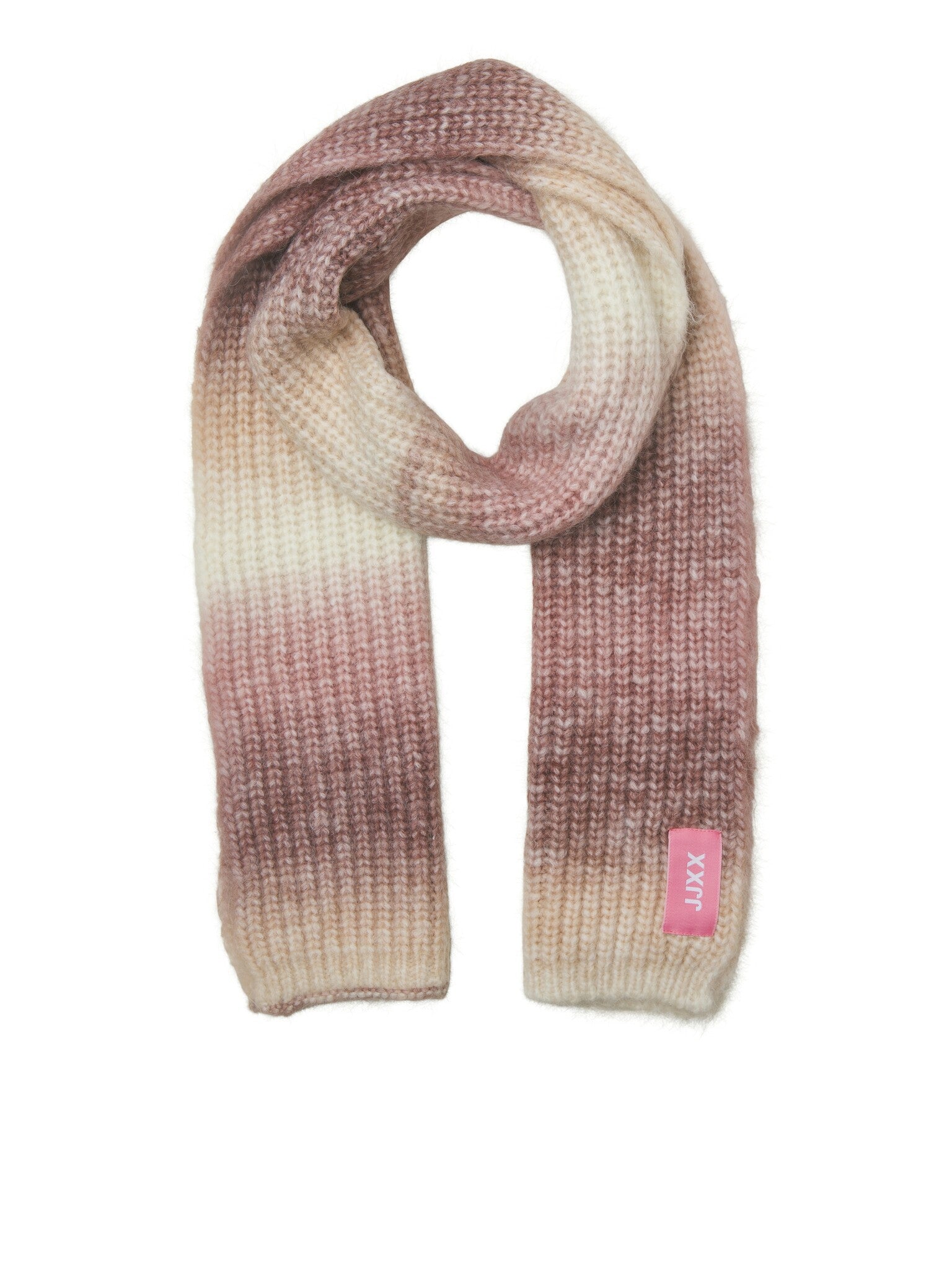 JXBERRY GRADIENT SCARF - VANILLA ICE