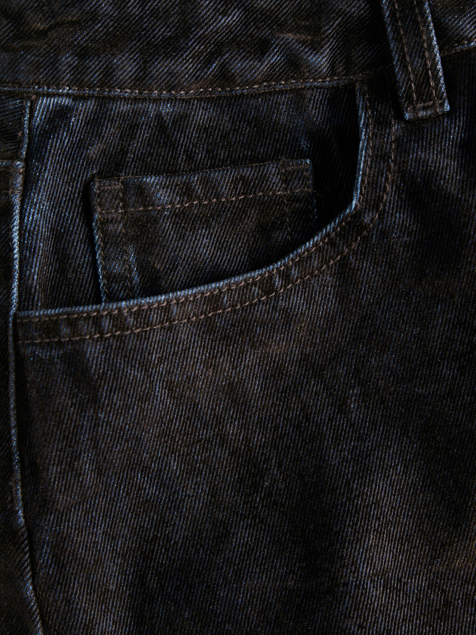 JXMIA FLOCK DENIM ROK