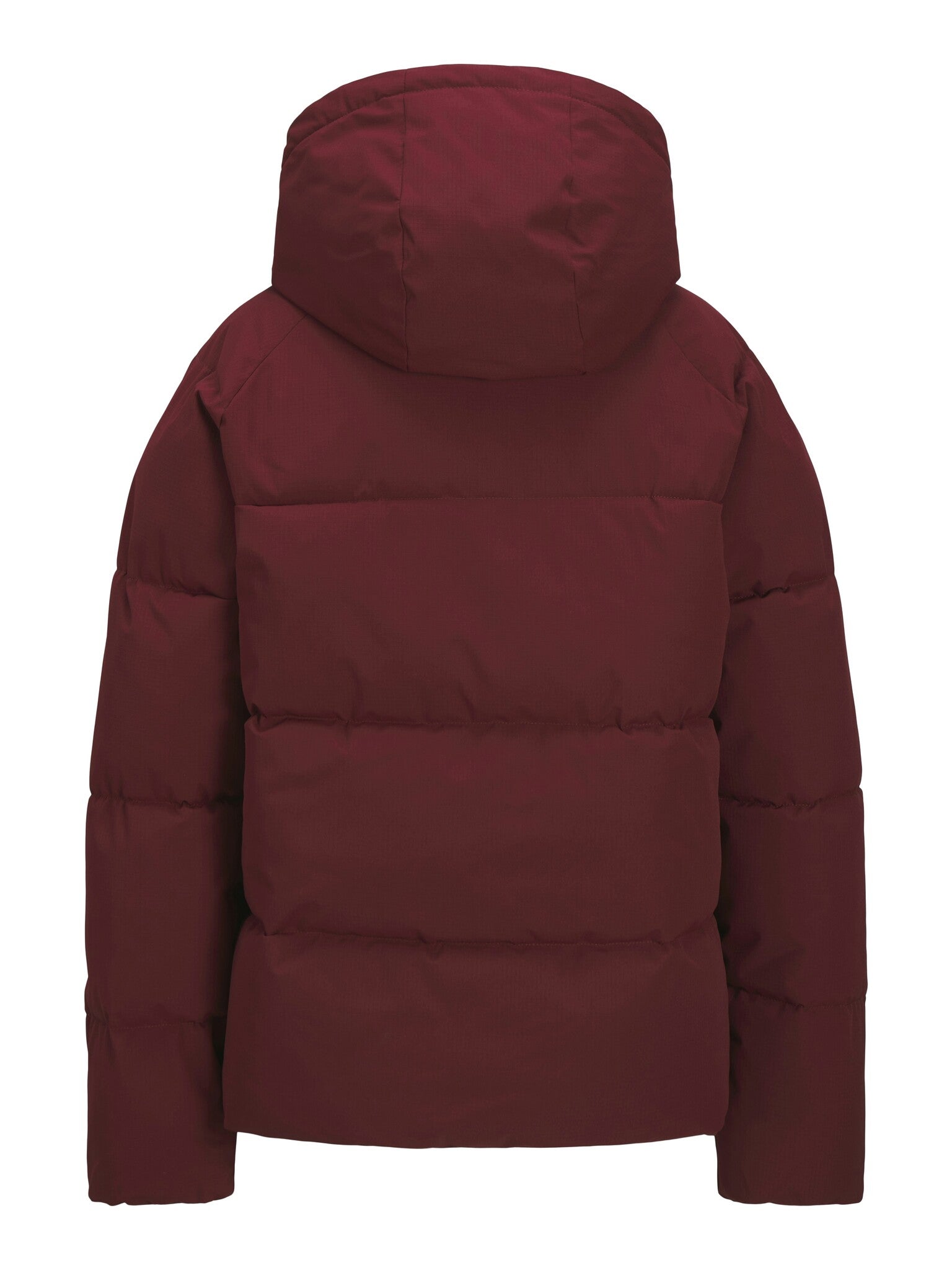 JXGLOBAL PUFFER JACKET - CABERNET