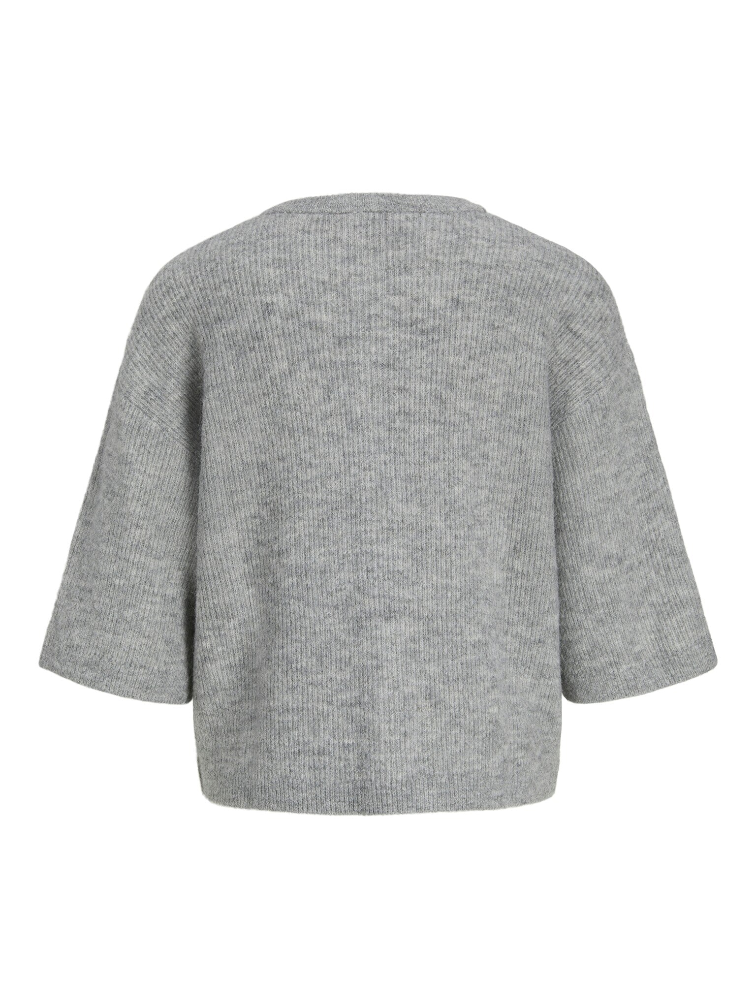 CARDIGAN JXEVI EN MAILLE - GRIS MÉLANGE MOYEN