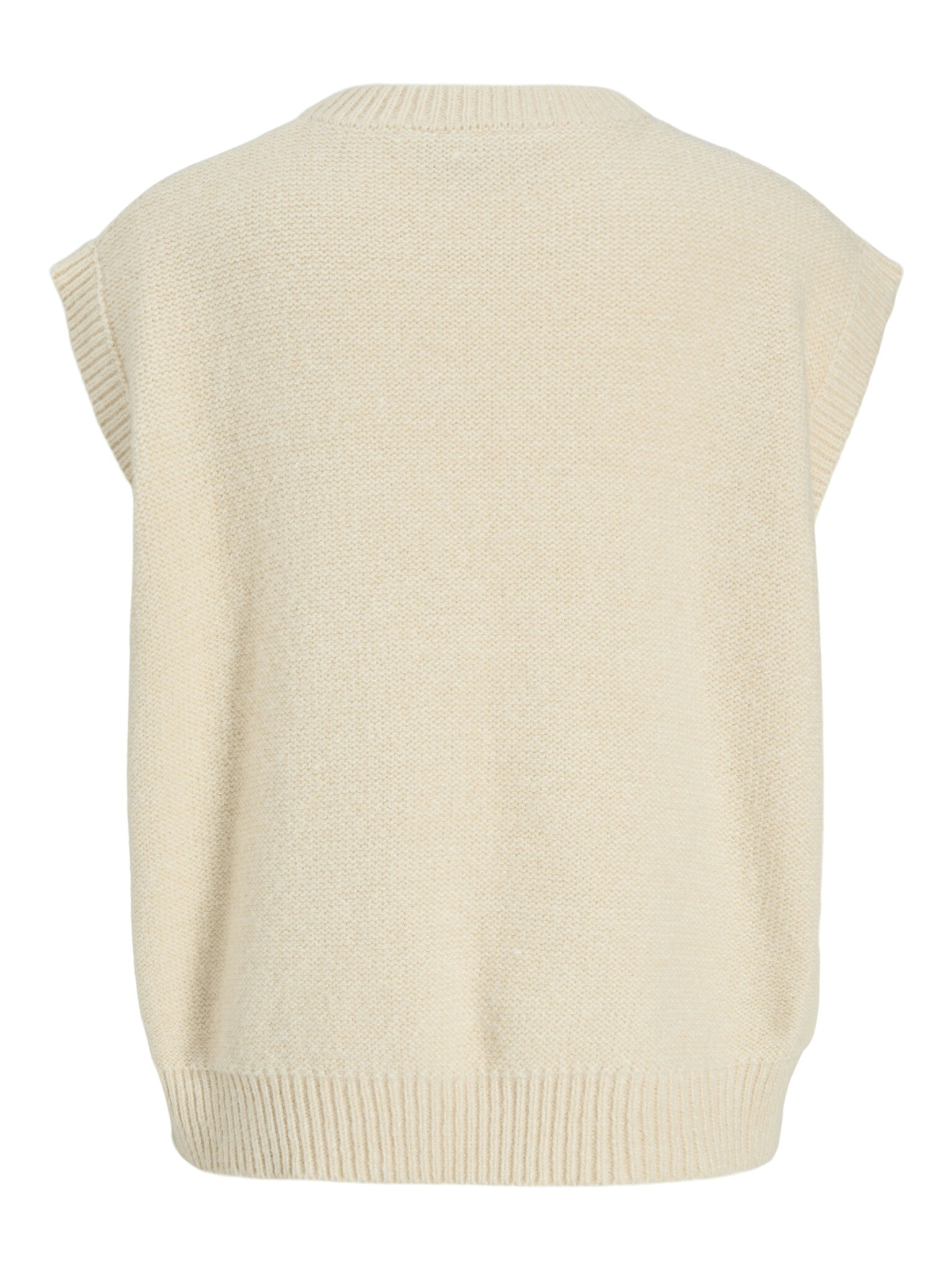 JXJOSIE VEST KNIT - VANILLA ICE