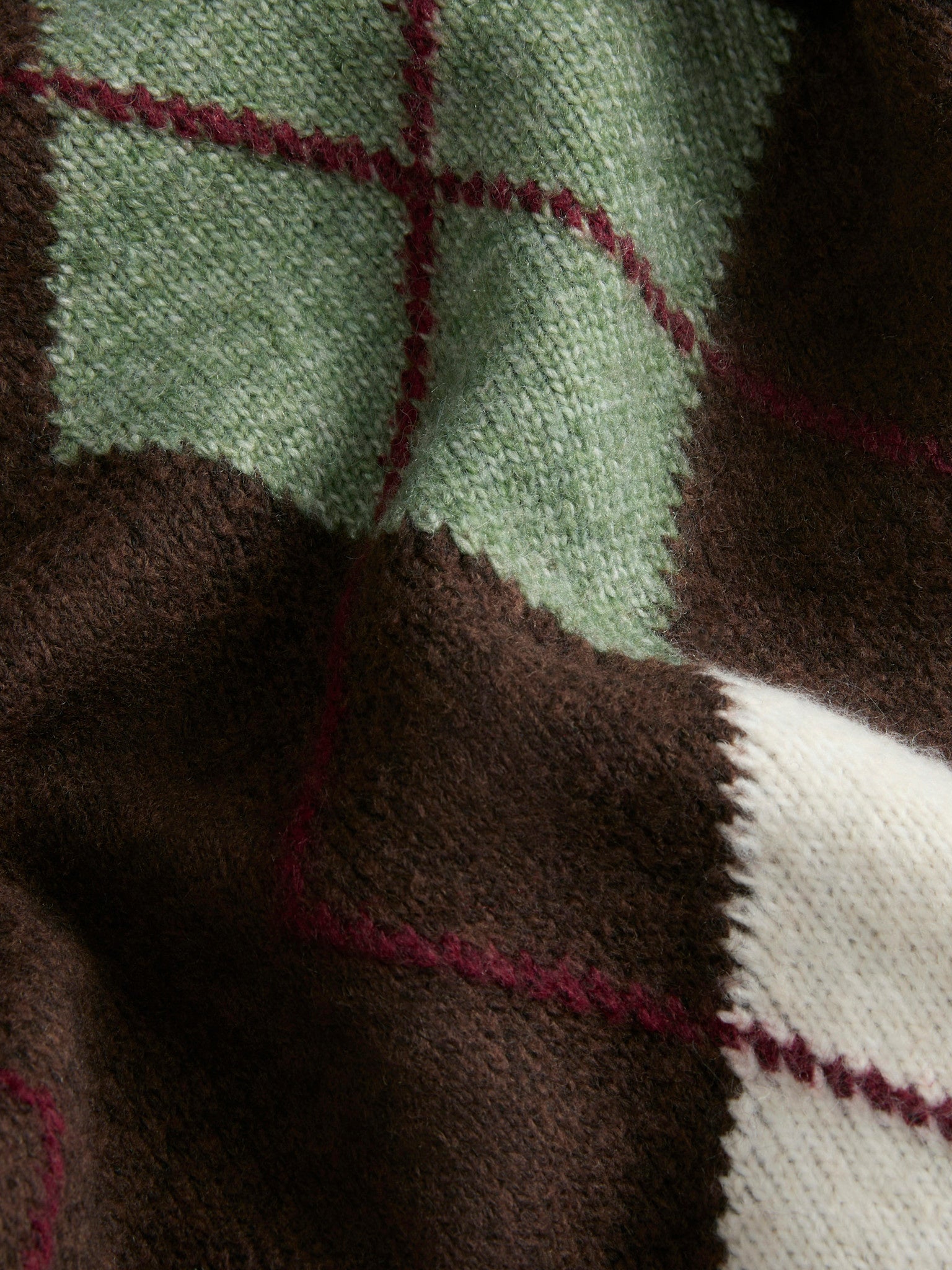 Pull à col rond JXHARVI - Marron