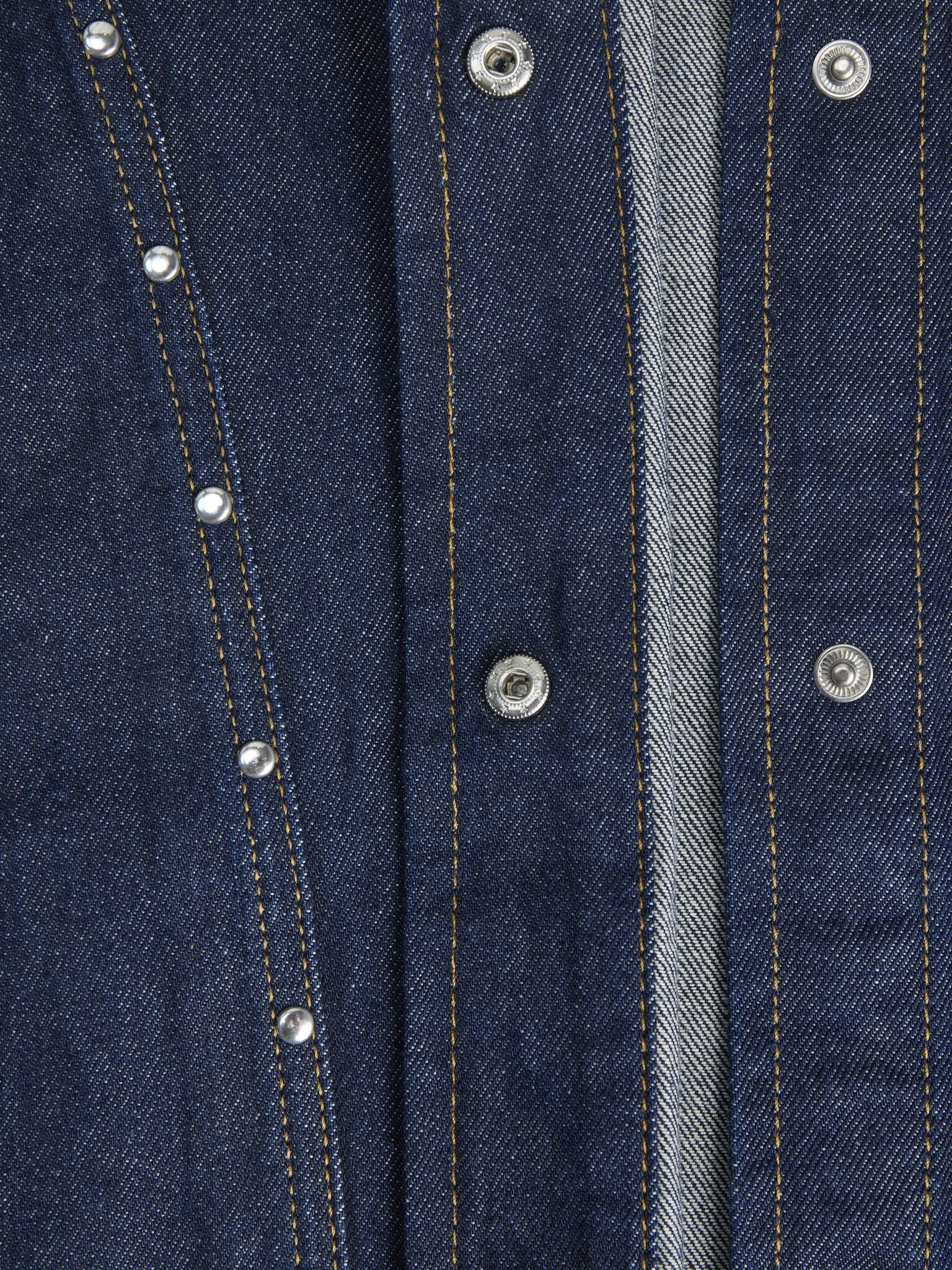 JXMAE GILET R295 - DONKERBLAUWE DENIM