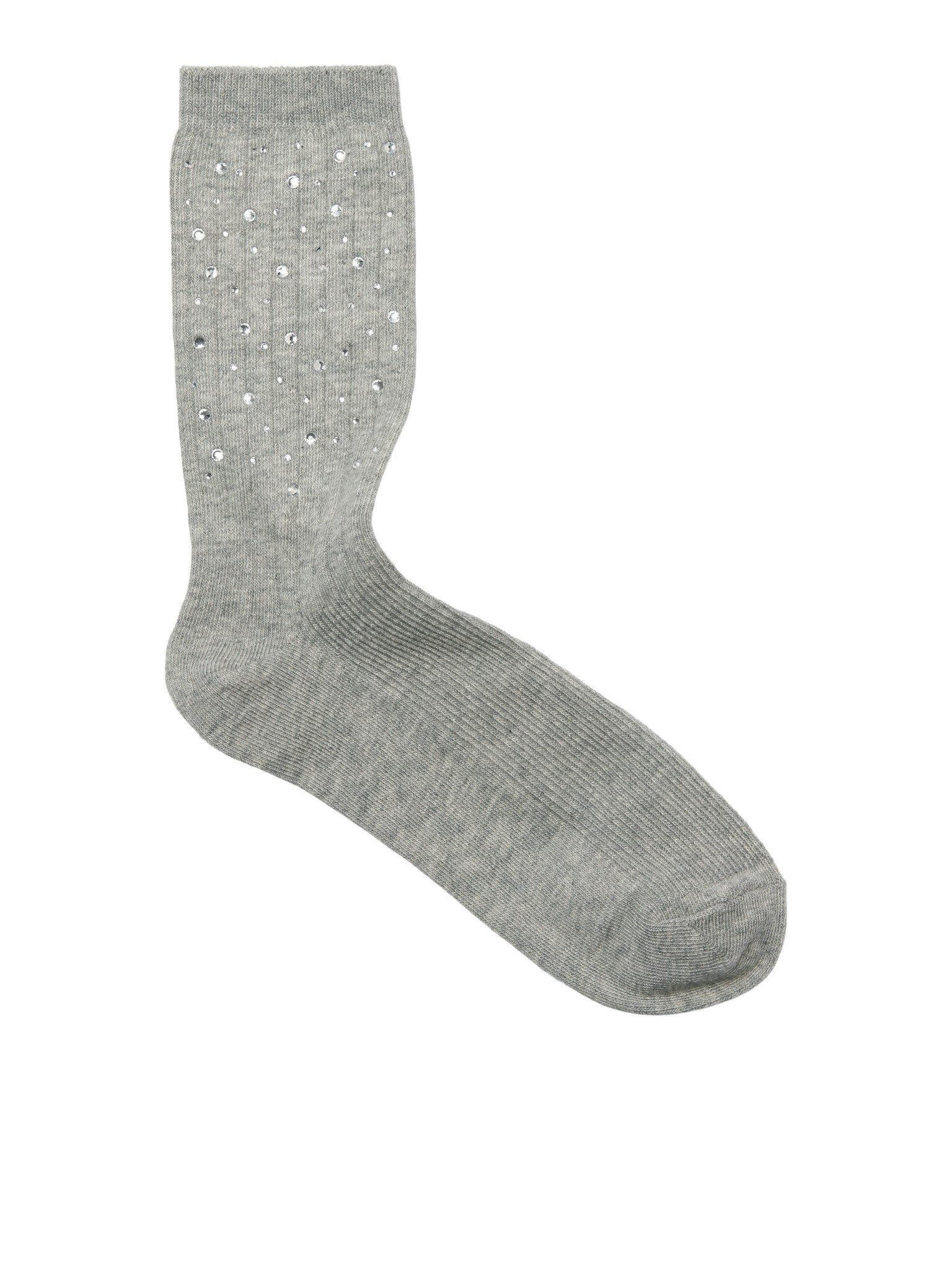 JXKAYLA 2-PACK SOKKEN - MEDIUM GRIJS MELANGE/ZWART