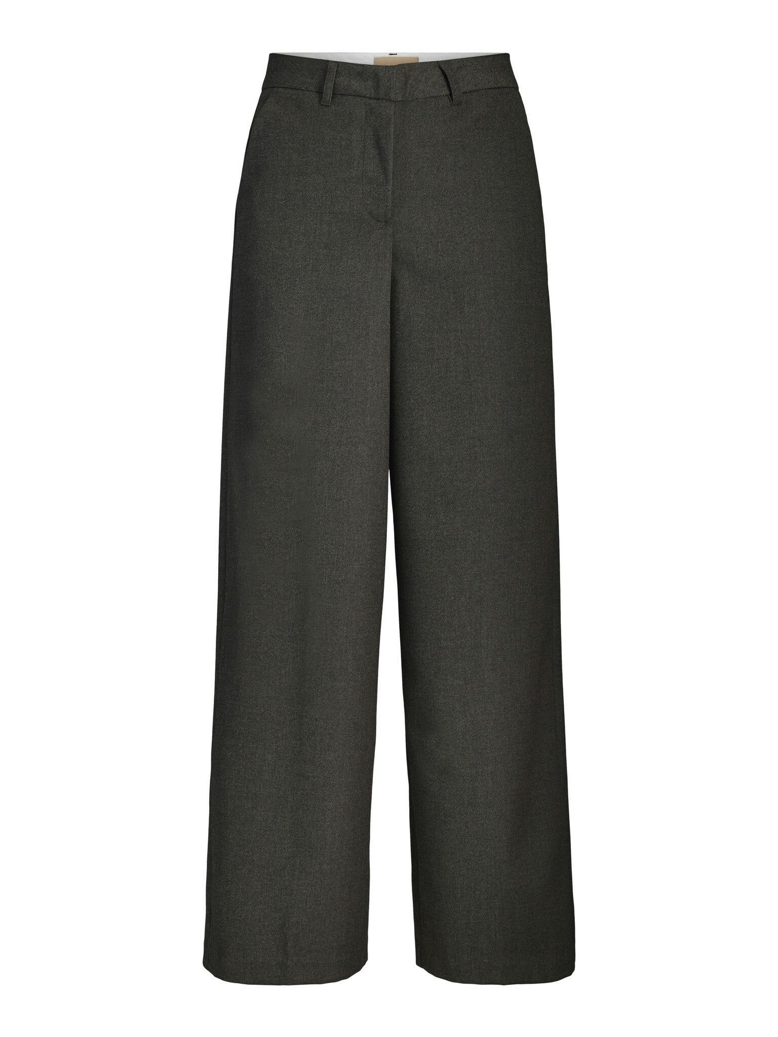 JXNIA WHIDE HW PANT - BRACKEN/MELANGE