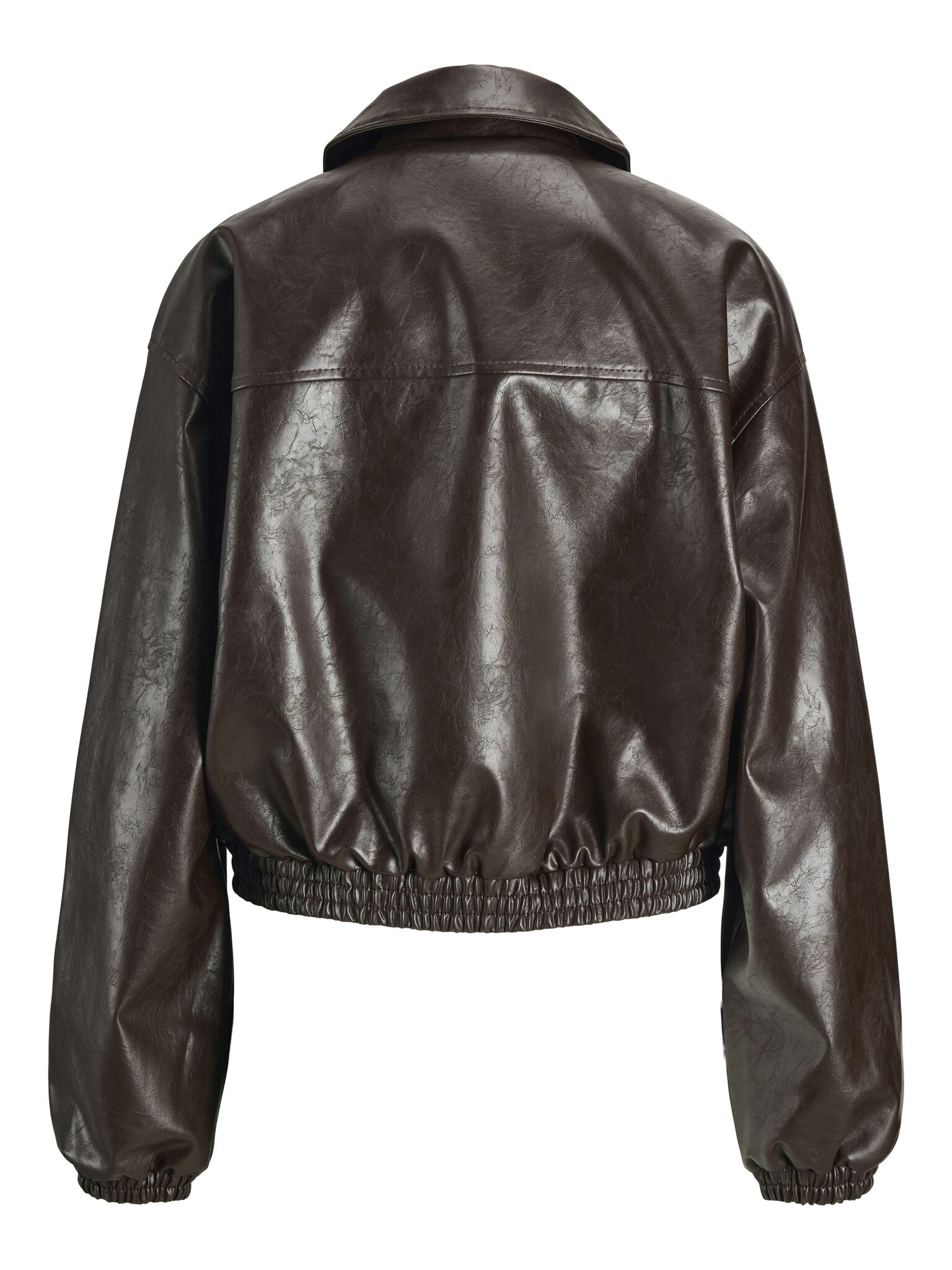 JXJODY SHINY JACKET - SEAL BROWN