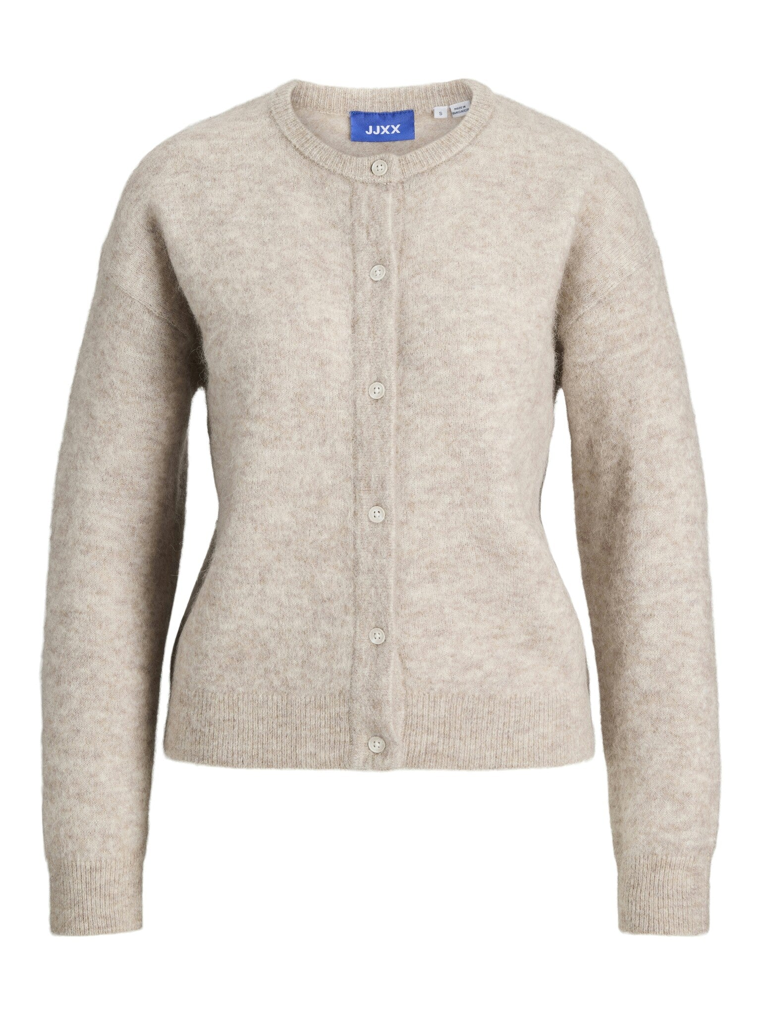 JXMATILDA WOOL CARDIGAN KNIT - FOG