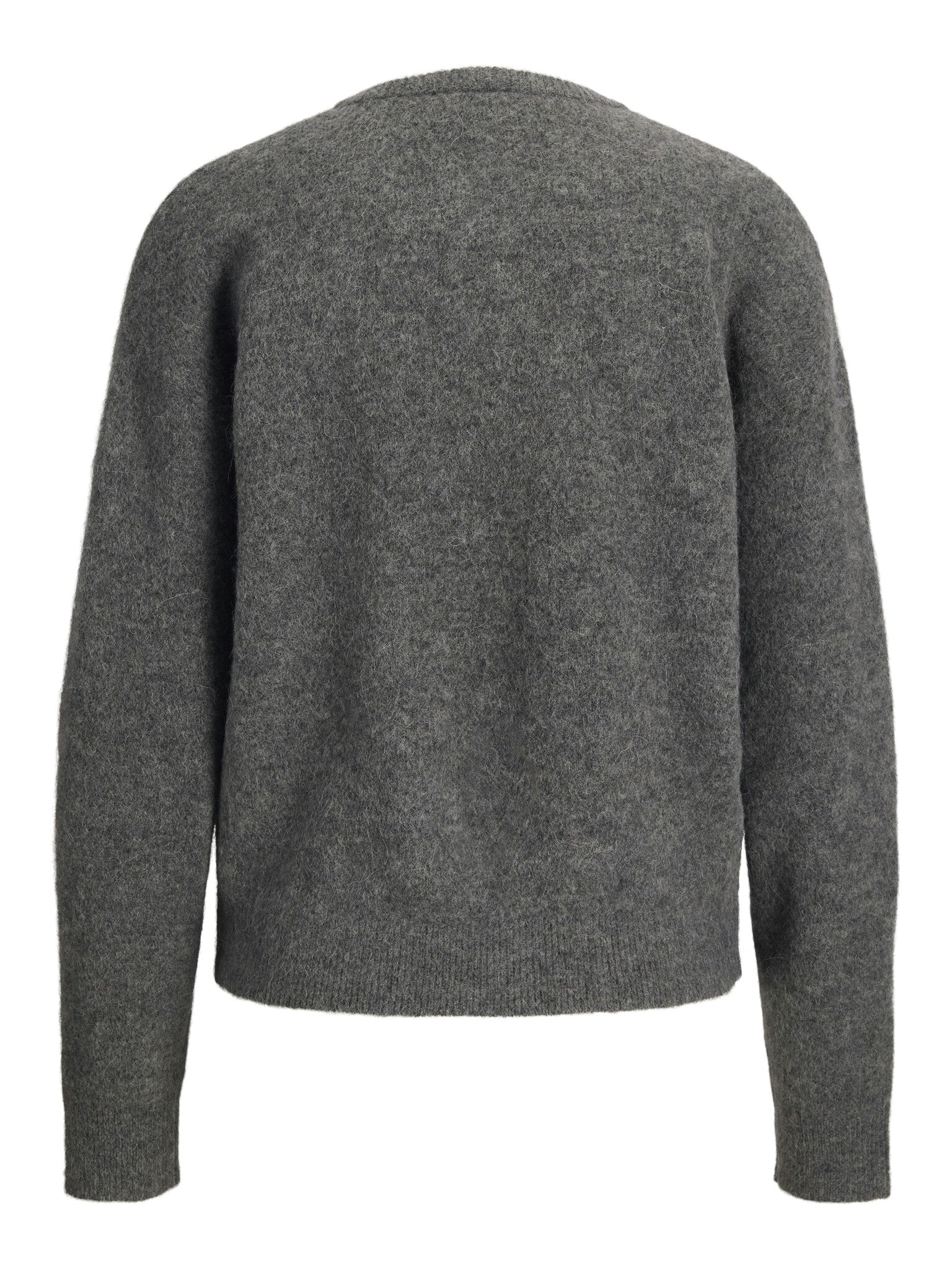 JXMATILDA WOOL CARDIGAN - DARK GREY MELANGE