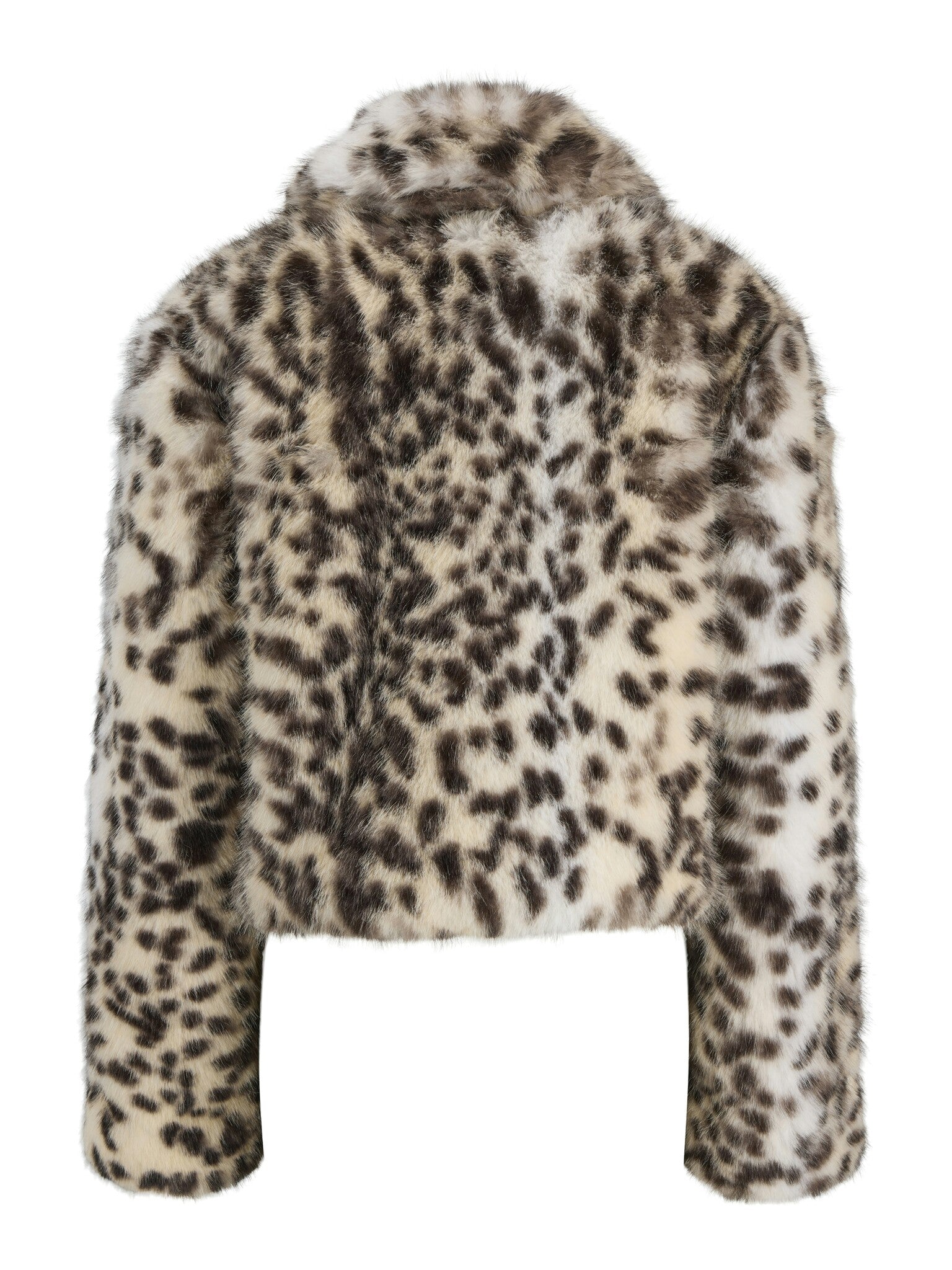 JXTANIA LEO JACKET - BONE WHITE LEOPARD