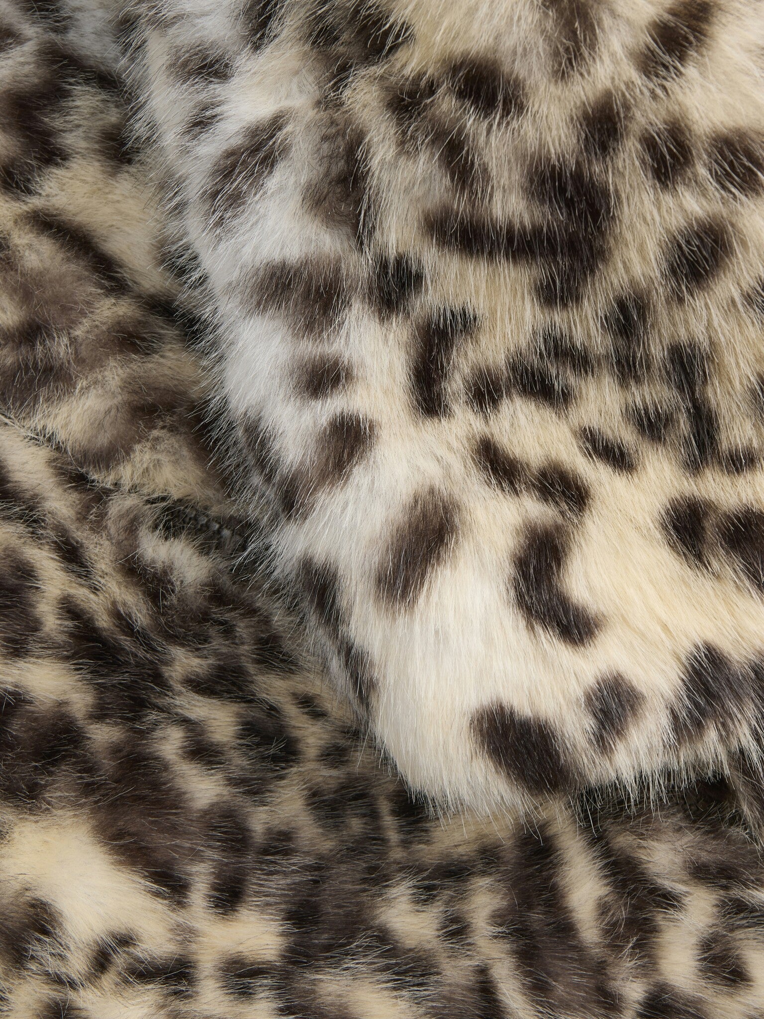 JXTANIA LEO JACKET - BONE WHITE LEOPARD