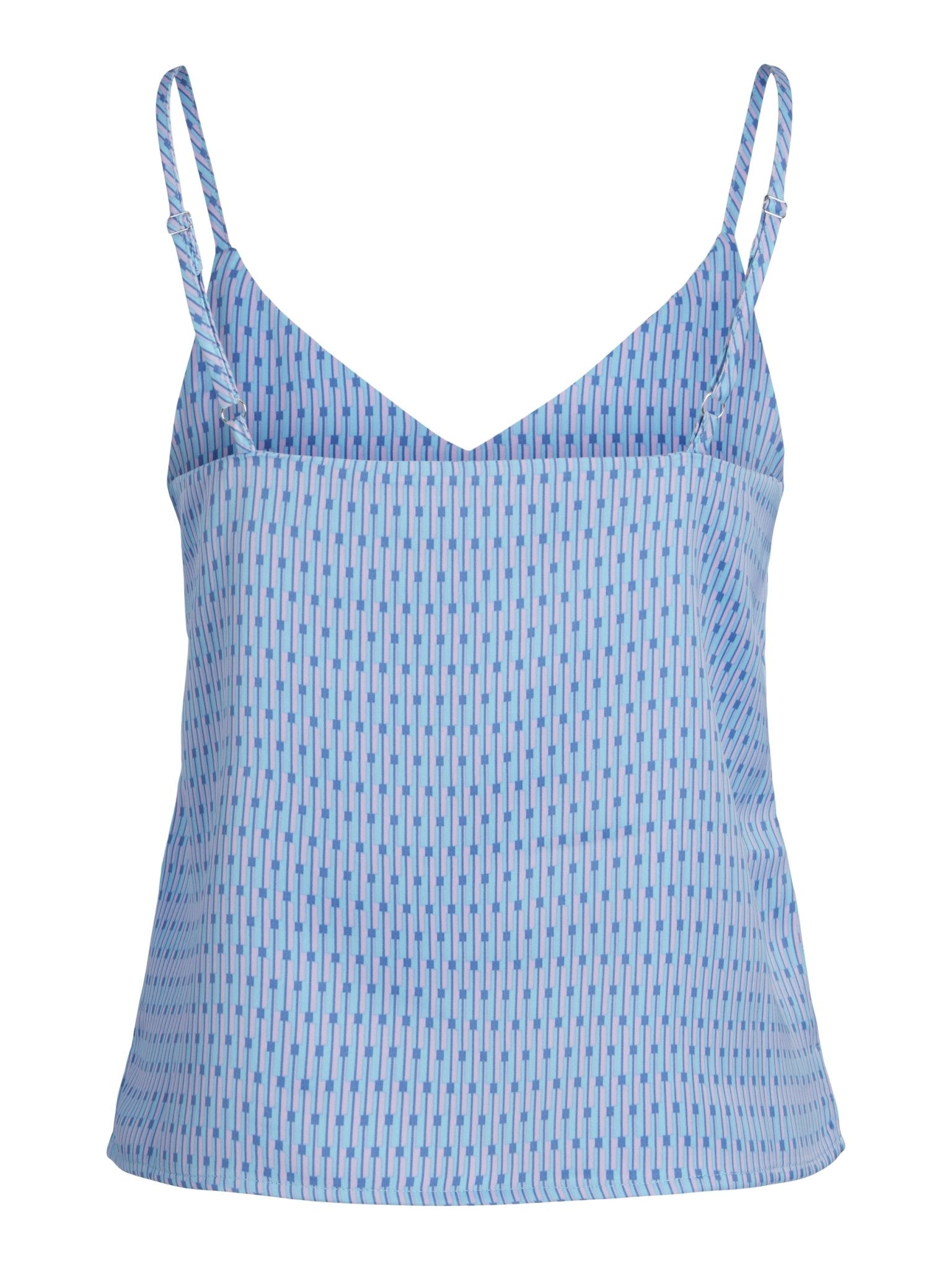 JXMALIA SATIN TOP - SILVER LAKE BLUE