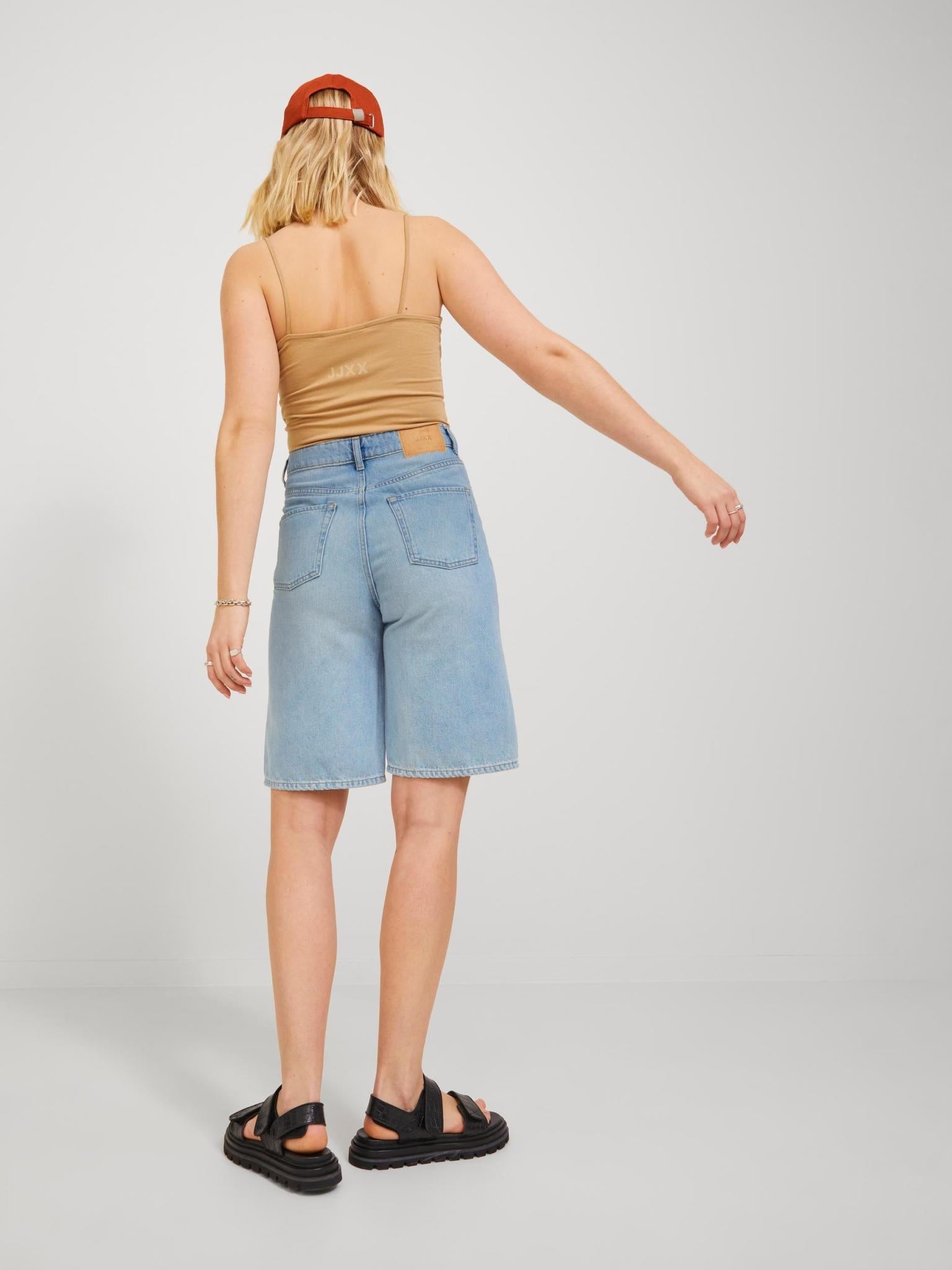 JXFIA LONG SHORTS - LIGHT BLUE DENIM