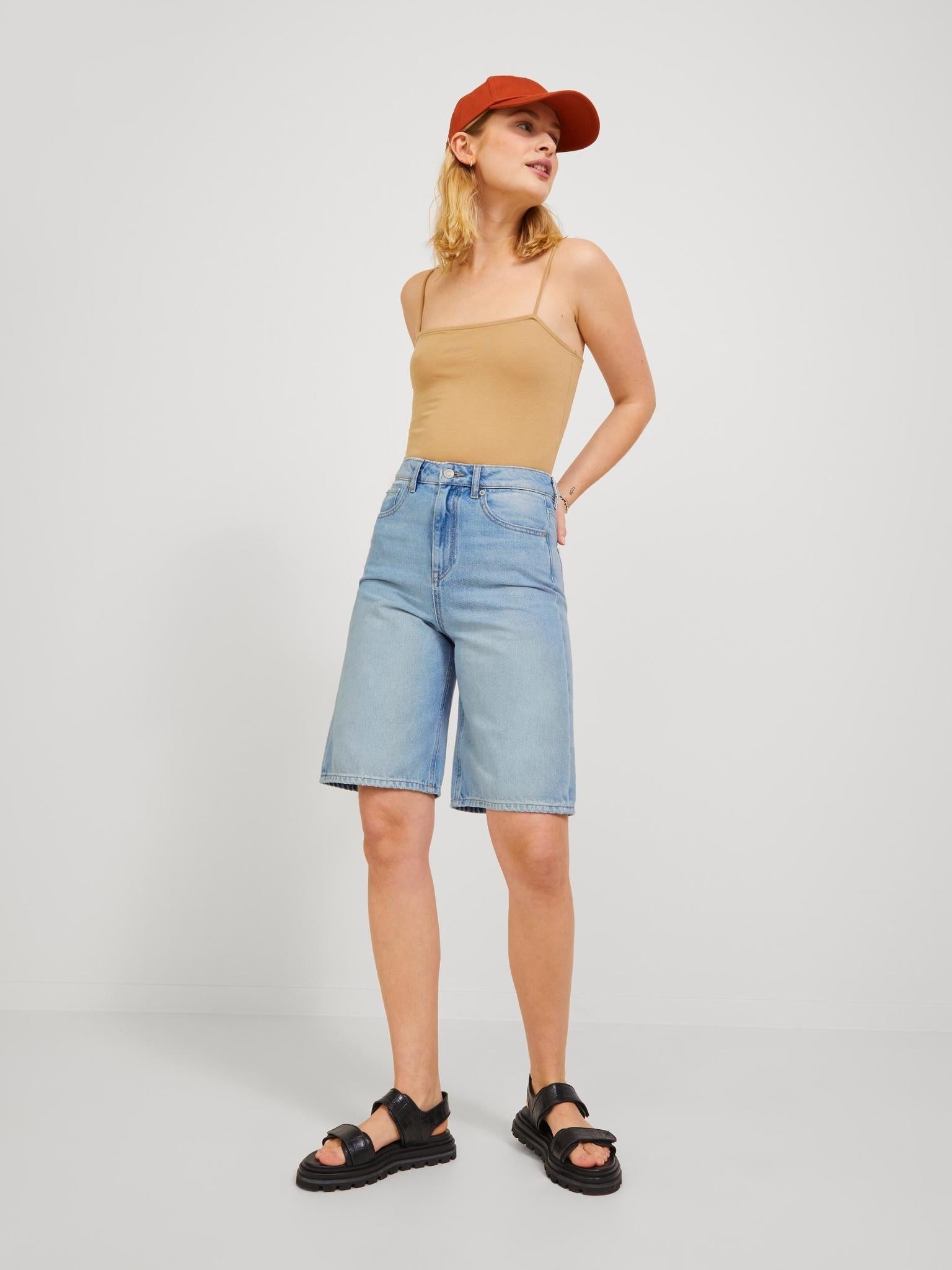 JXFIA LONG SHORTS - LIGHT BLUE DENIM