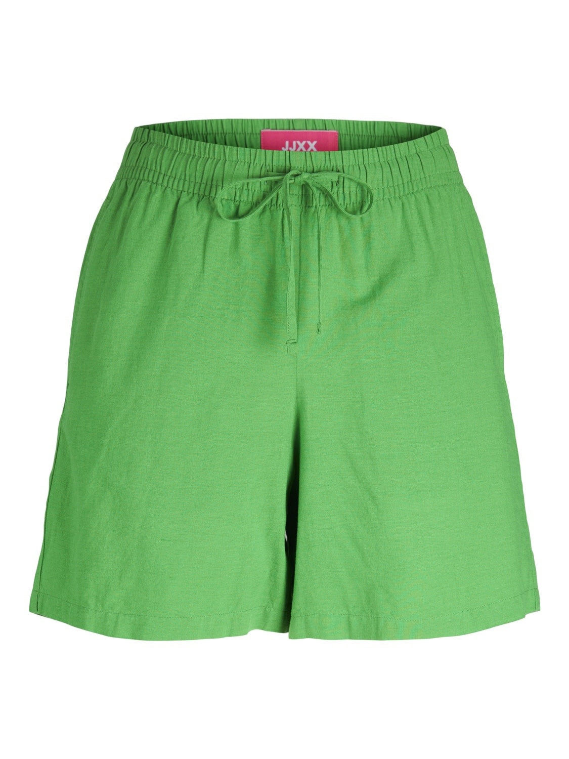 Short en lin mélangé JXAMY - Vert moyen