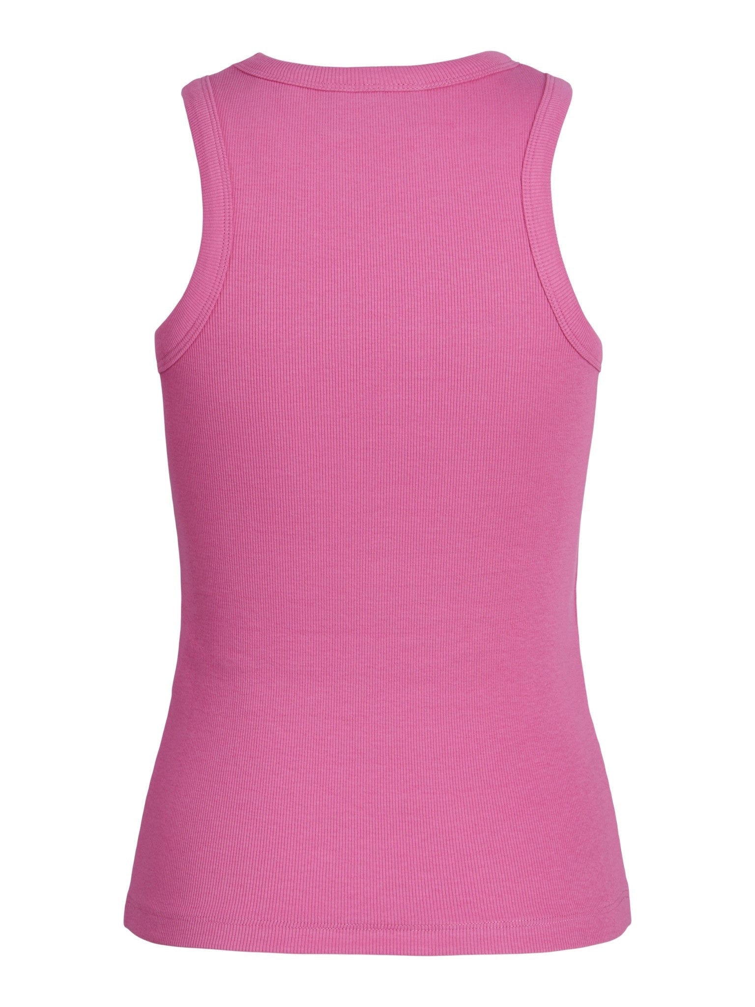 JXFOREST RIB TOP - CARMINE ROSE