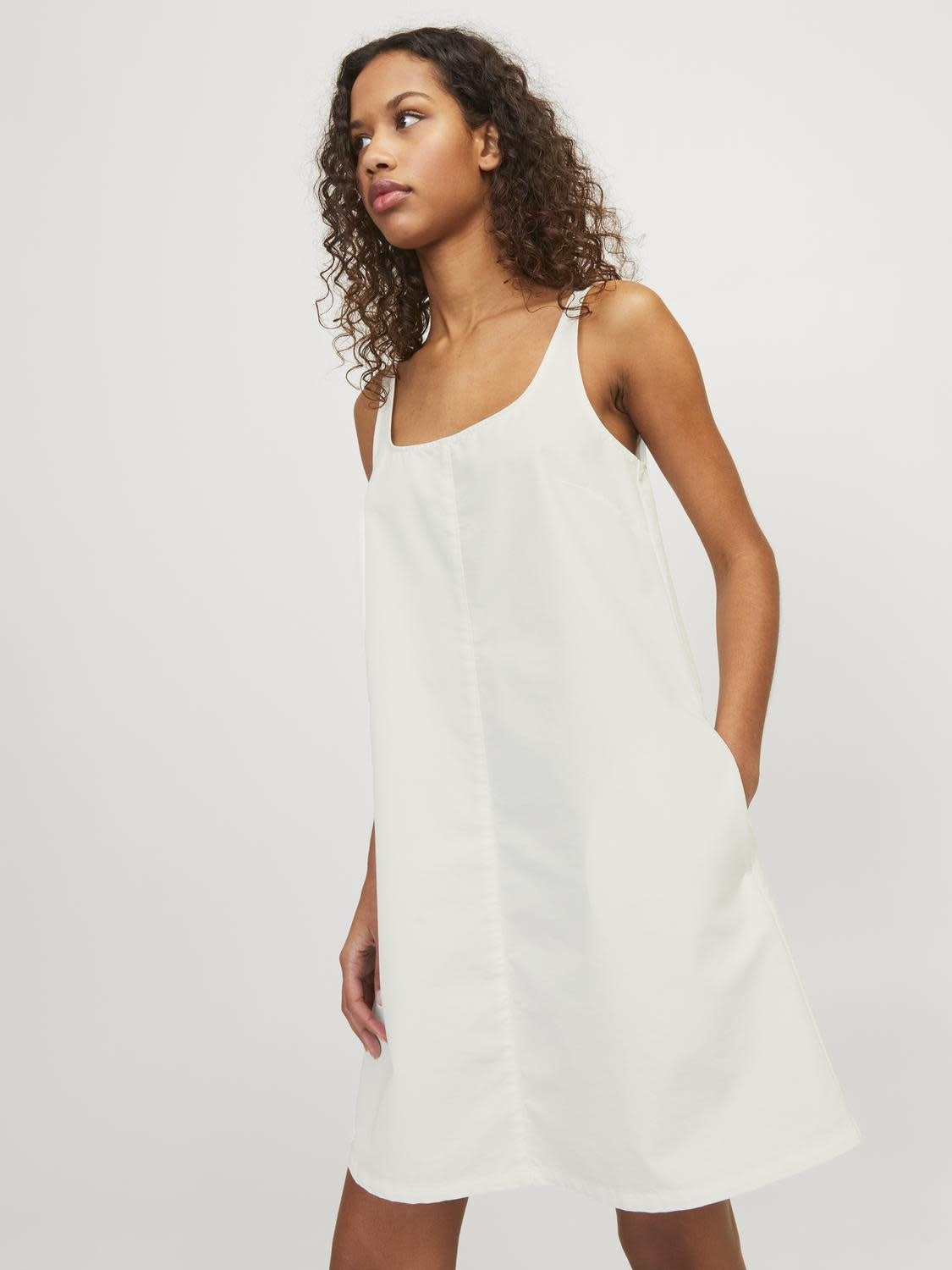 JXSTELLA SHORT DRESS - BLANC DE BLANC
