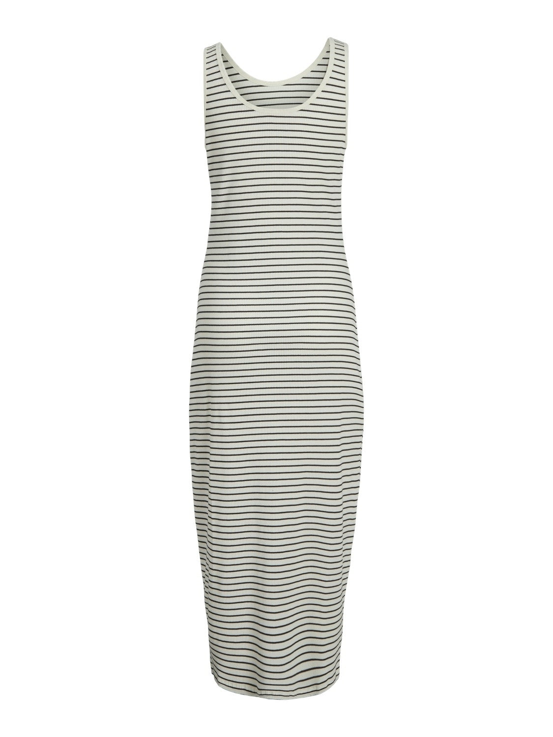 JXDAGMAR TIGHT LONG DRESS - VANILLA ICE/CAVIAR