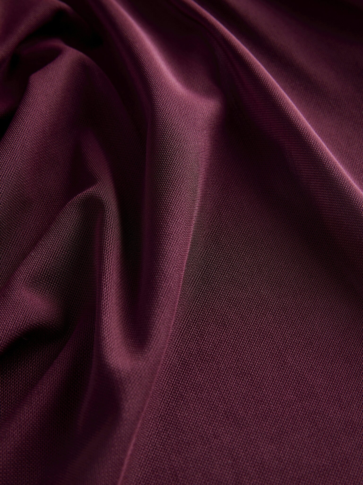 JXMINNA LONG MESH SKIRT - CABERNET