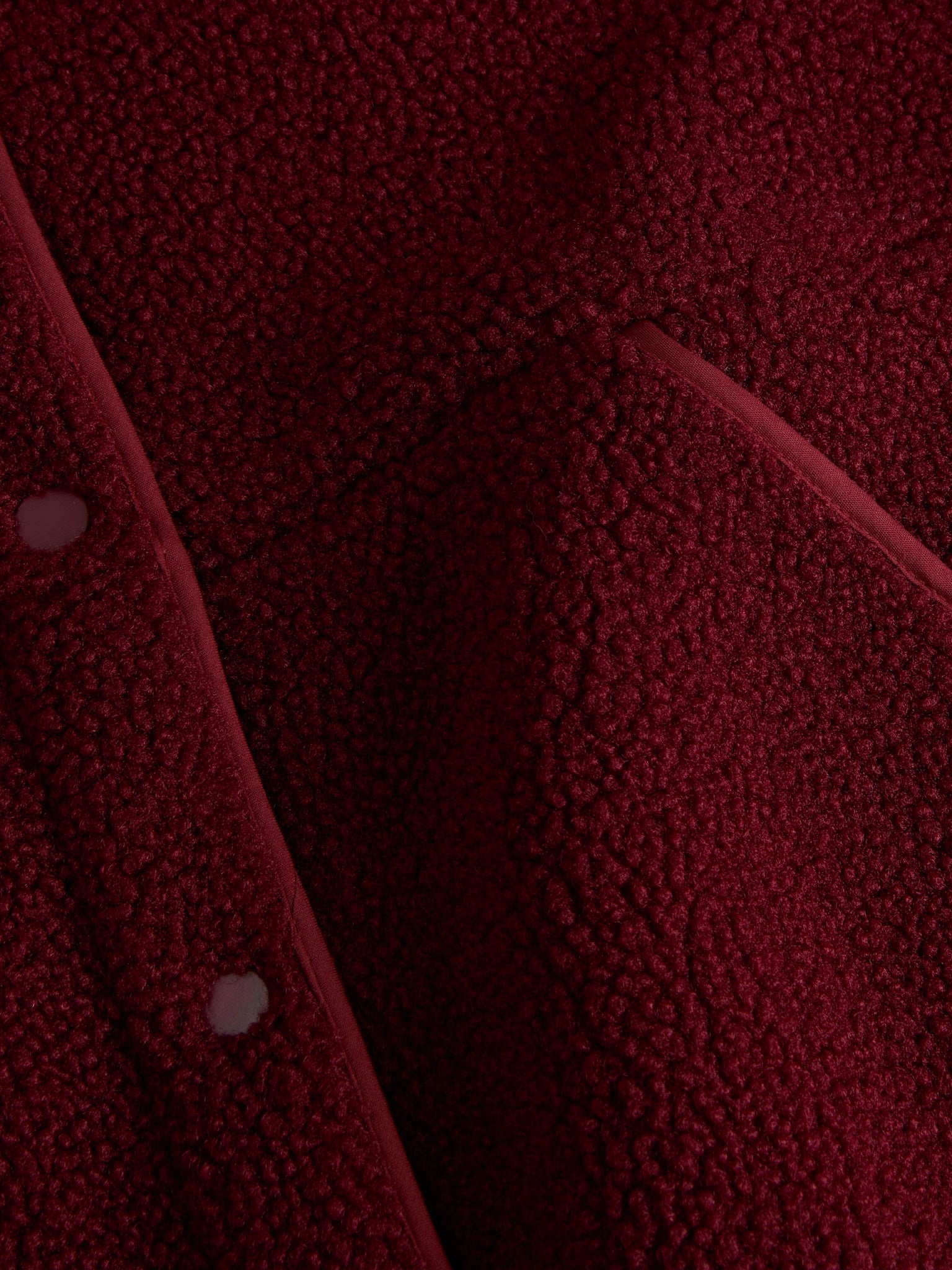 JXVERA TEDDY VEST - CABERNET