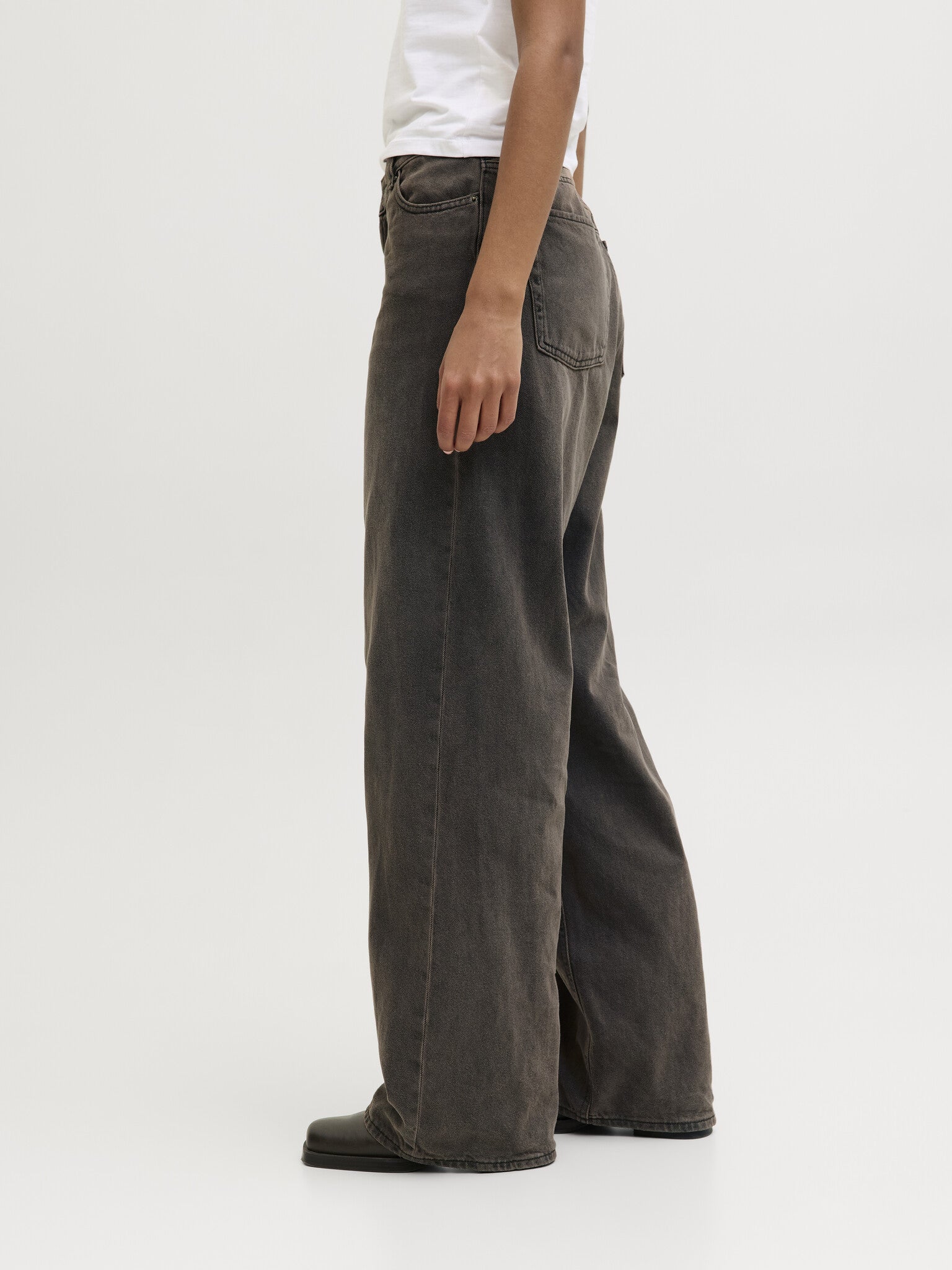 JXKYOTO BAGGY LW JEANS R227 - DONKERBRUIN