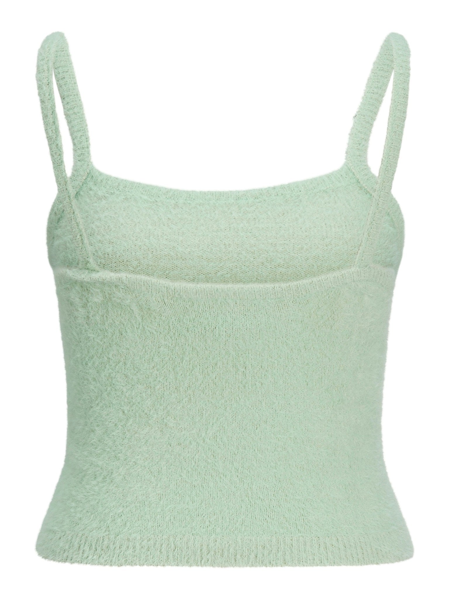 JXOLIVIA TOP KNIT - GRAYED JADE