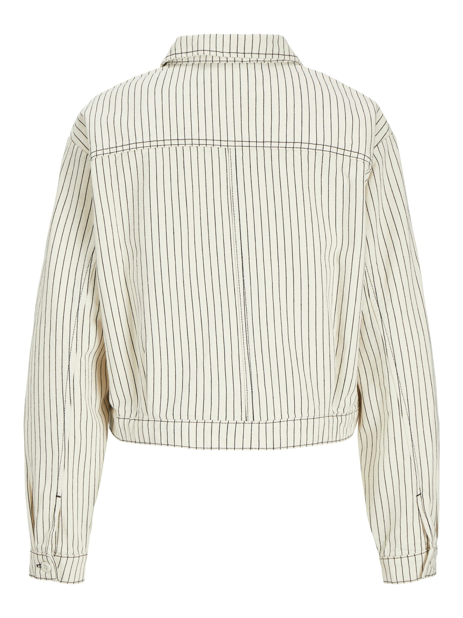 JXMADDY OVERSHIRT-STRIPES BLACK